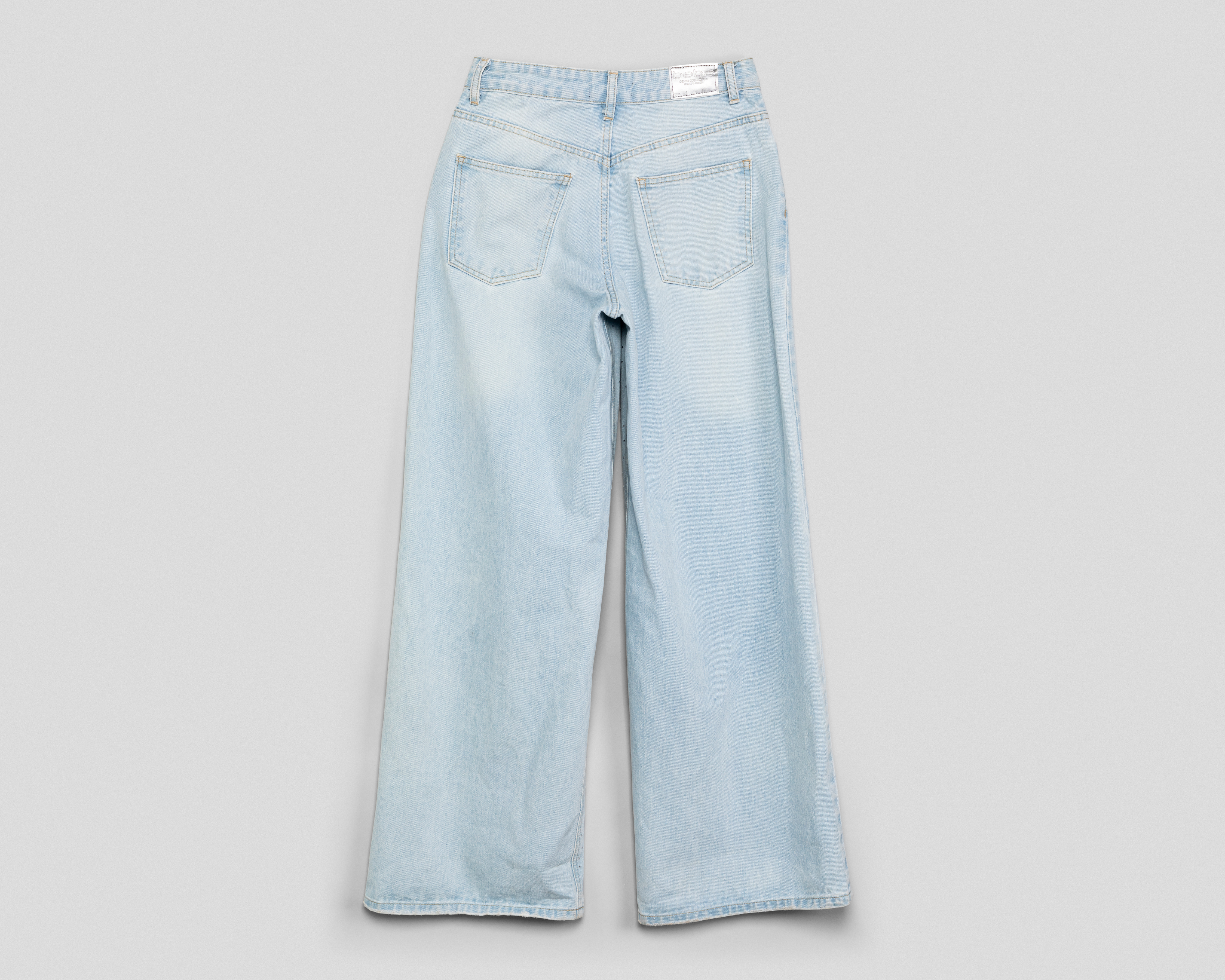 Foto 3 pulgar | Foto 2 | Jeans Wide Leg Bebe para Mujer