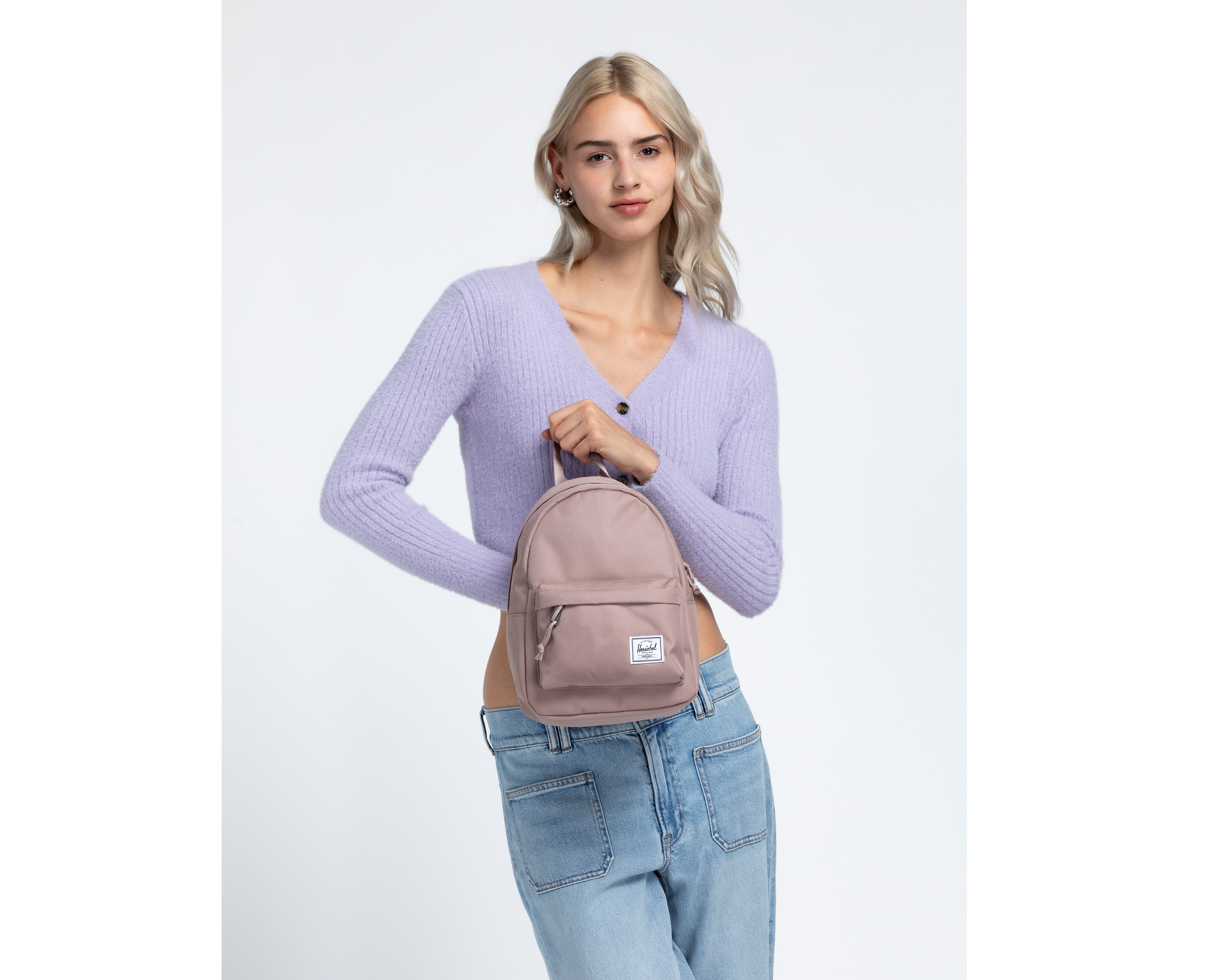 Foto 9 pulgar | Foto 8 | Mochila Herschel Classic Rosa