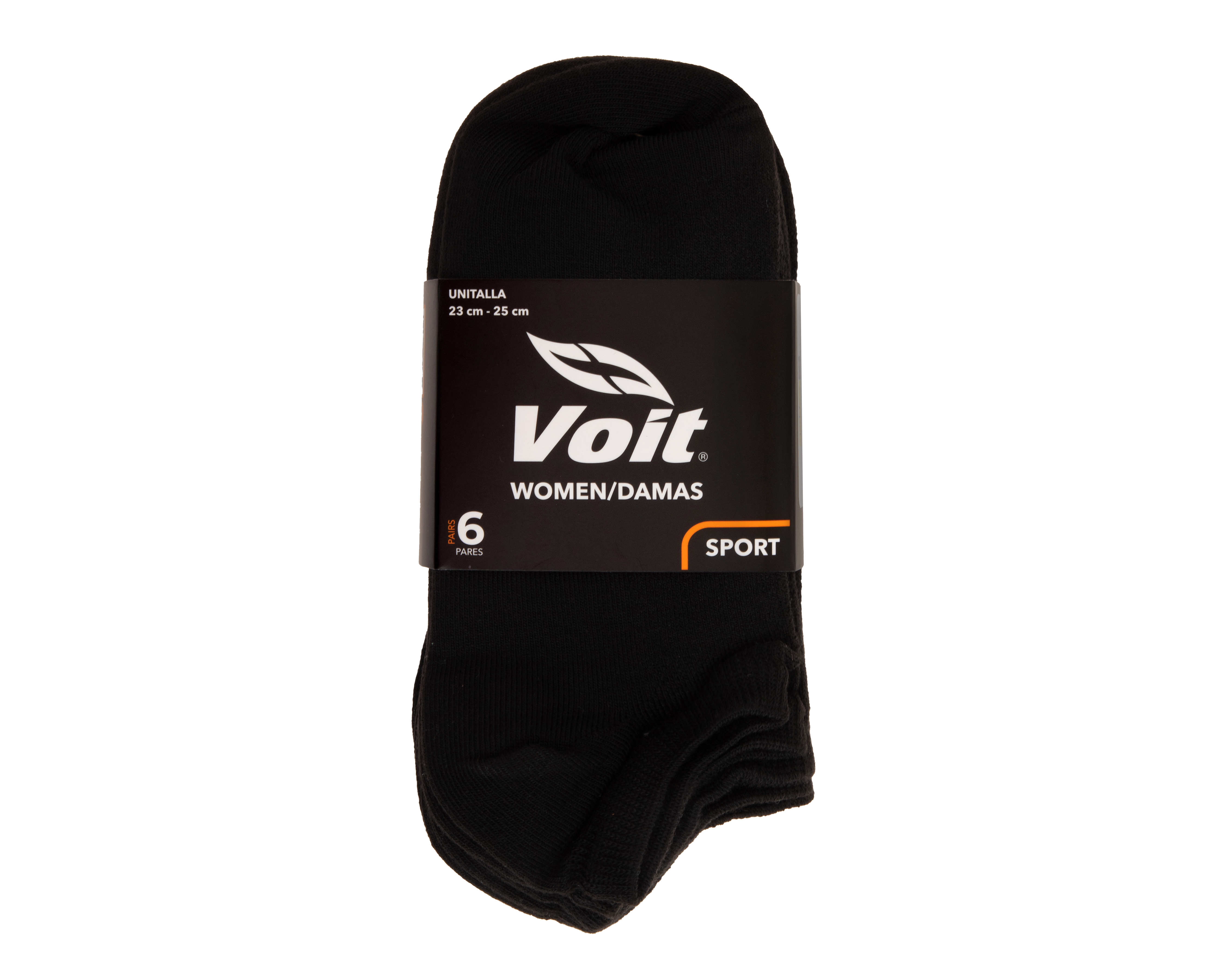 Foto 4 pulgar | Foto 3 | Calcetas Deportivas Voit para Mujer 6 Pares