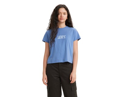 Foto 1 | Foto 1 | Playera Levi's Azul para Mujer