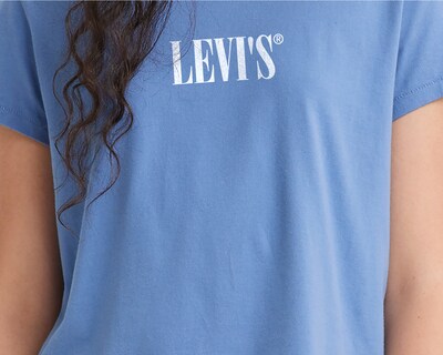 Foto 3 | Foto 3 | Playera Levi's Azul para Mujer
