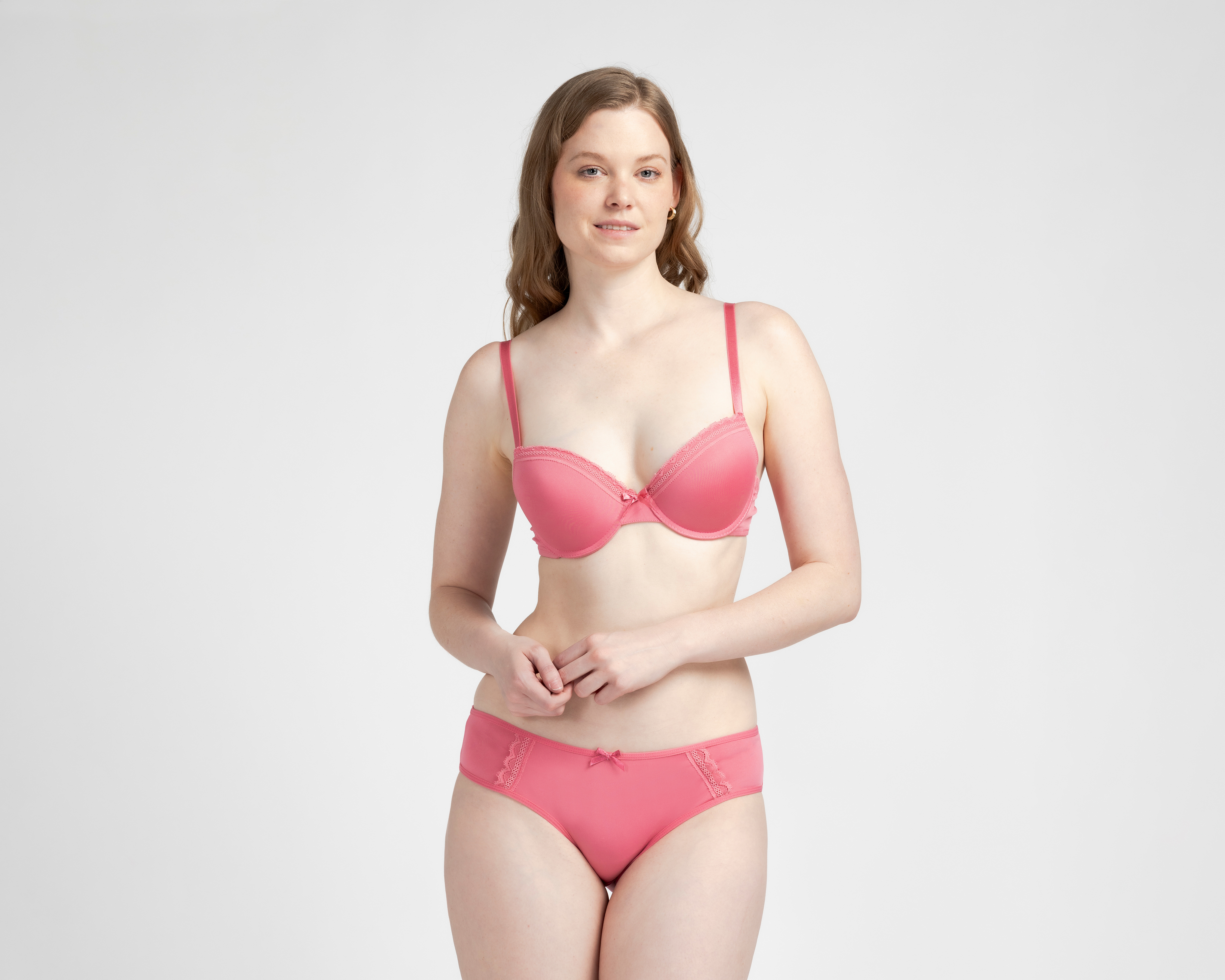 Foto 2 pulgar | Foto 1 | Coordinado Media Copa con Encaje Carnival