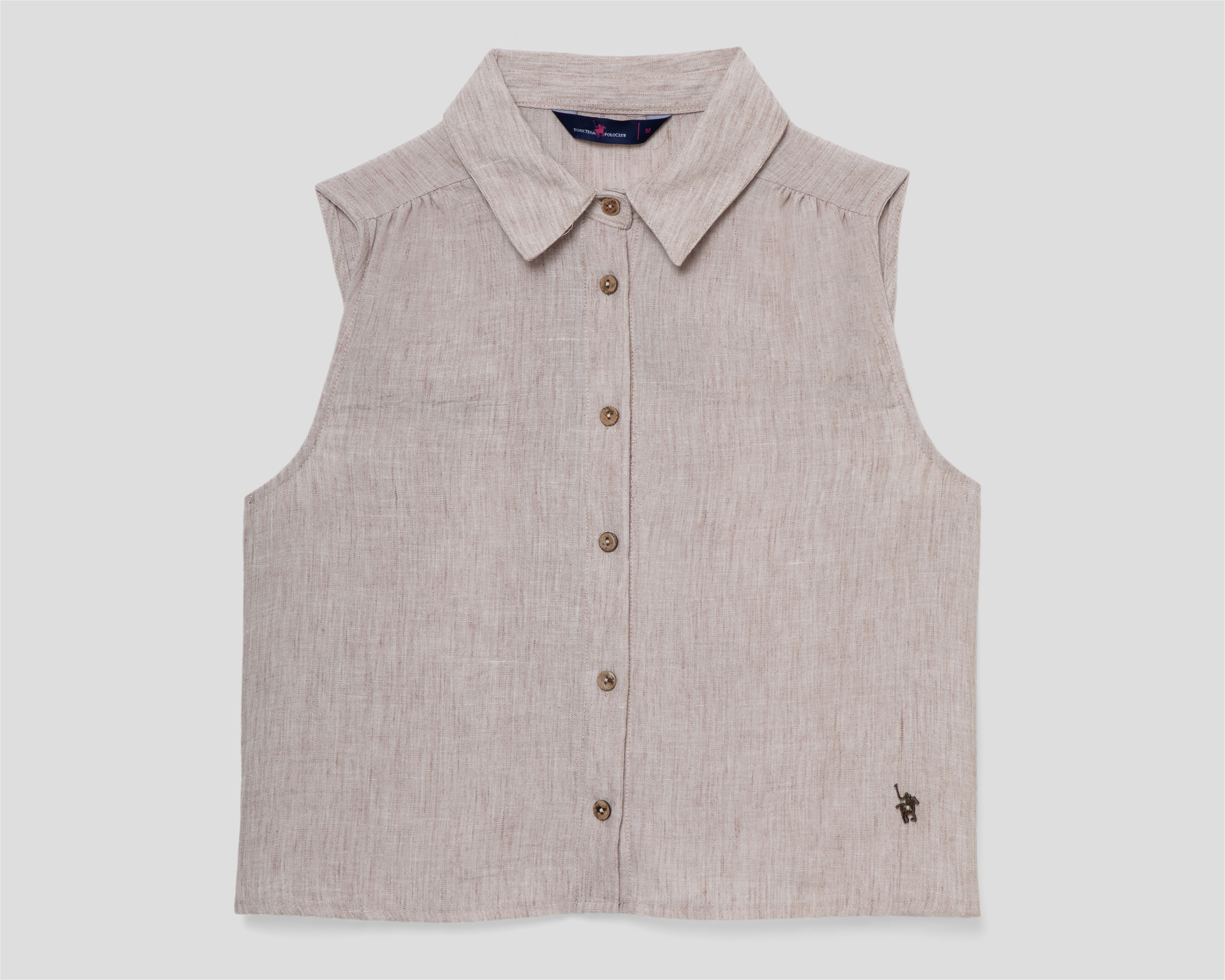 Blusa sin Mangas York Team Polo Club para Mujer