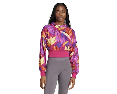 Foto 1 | Foto 1 | Sudadera con Capucha Adidas Farm Rio para Mujer