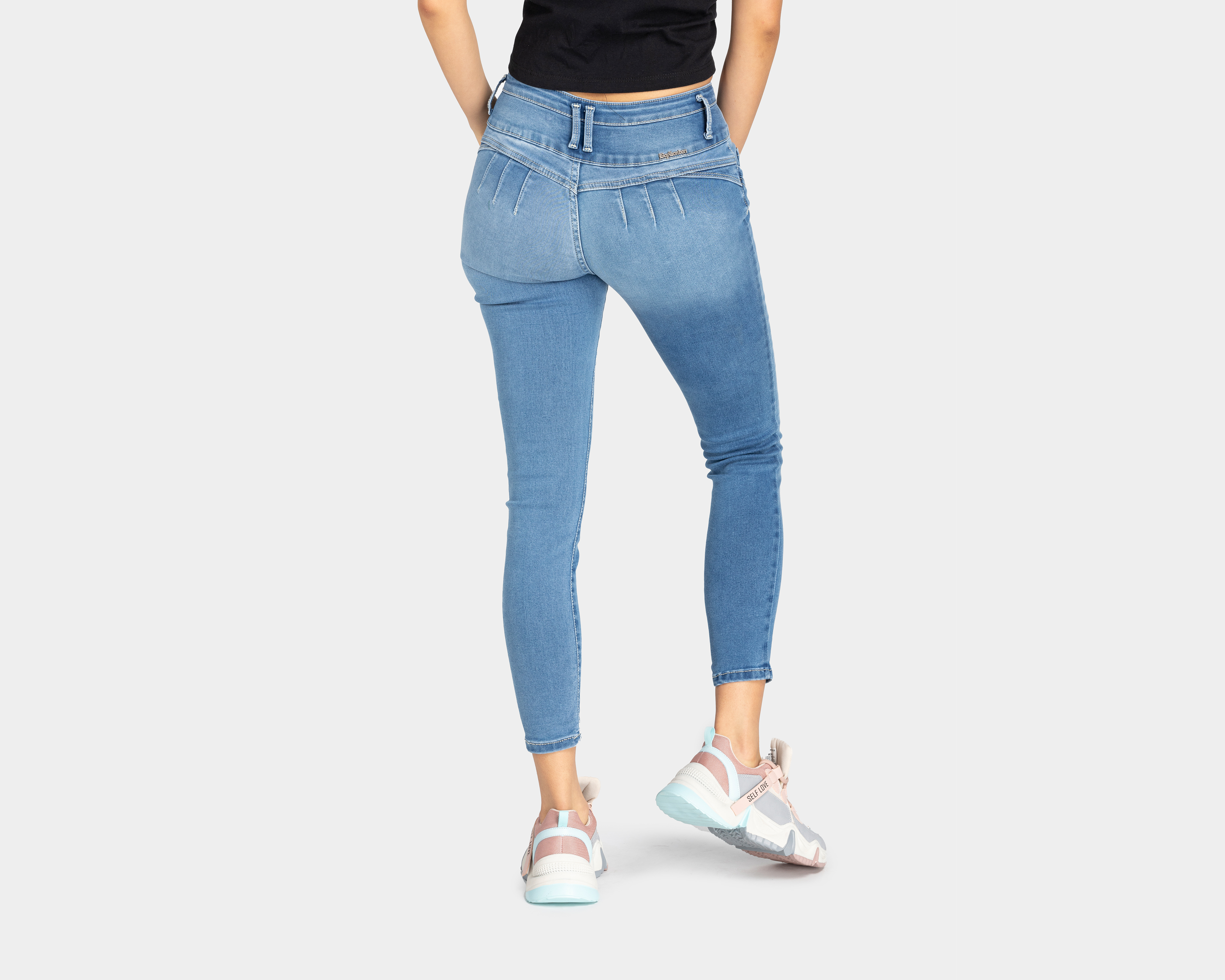 Foto 4 pulgar | Foto 3 | Jeans Skinny Boy London para Mujer