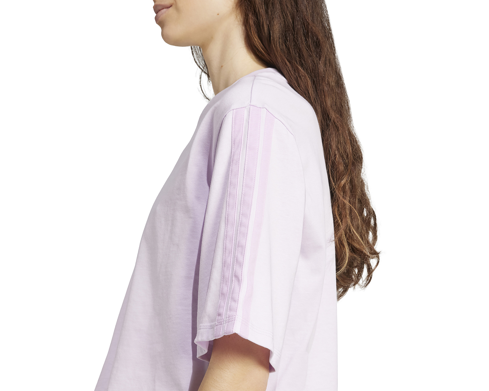 Foto 5 pulgar | Foto 4 | Playera Deportiva Adidas Essentials 3-Stripes Cotton Loose para Mujer