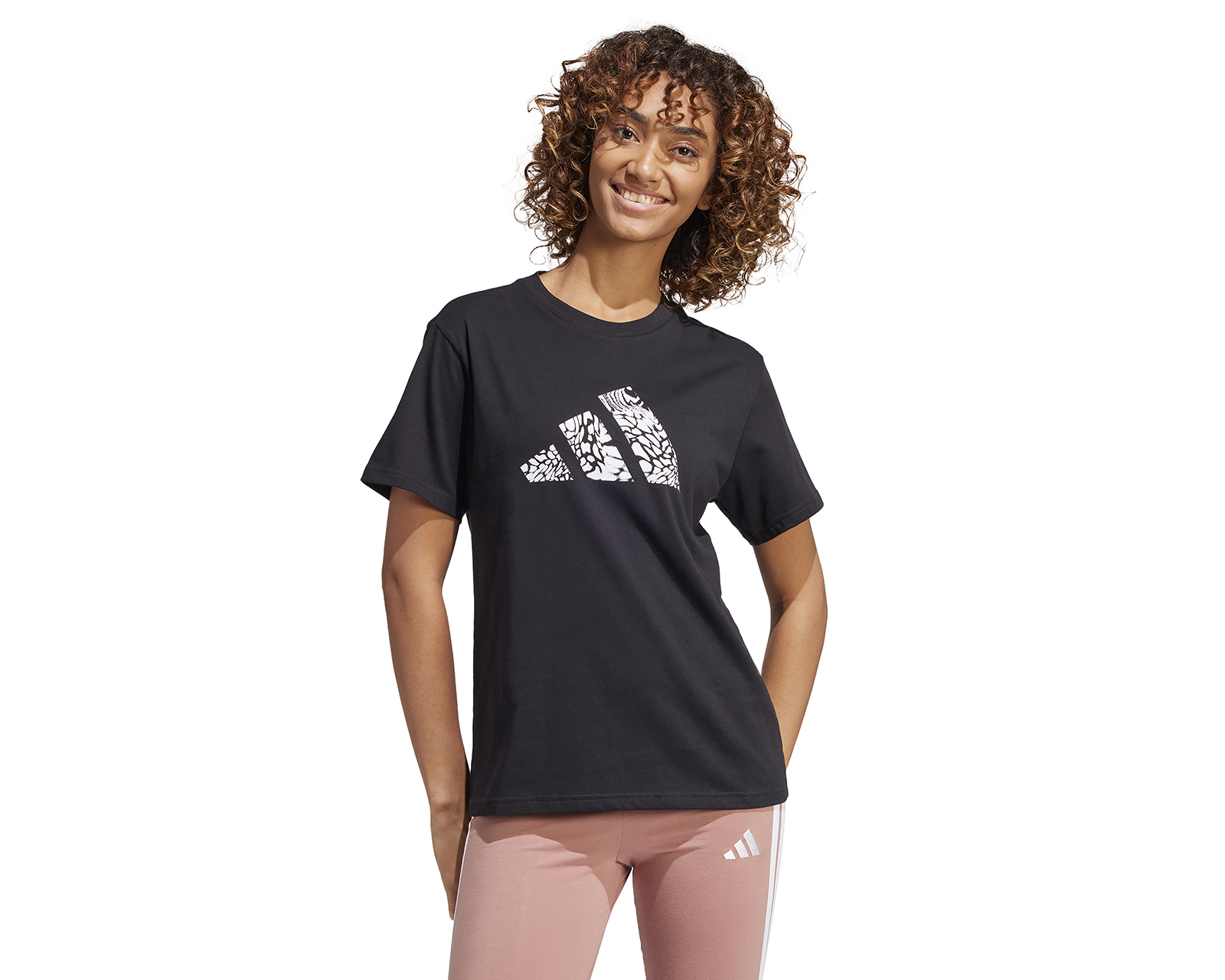 Foto 2 pulgar | Foto 1 | Playera Deportiva Adidas Camo Graphic para Mujer