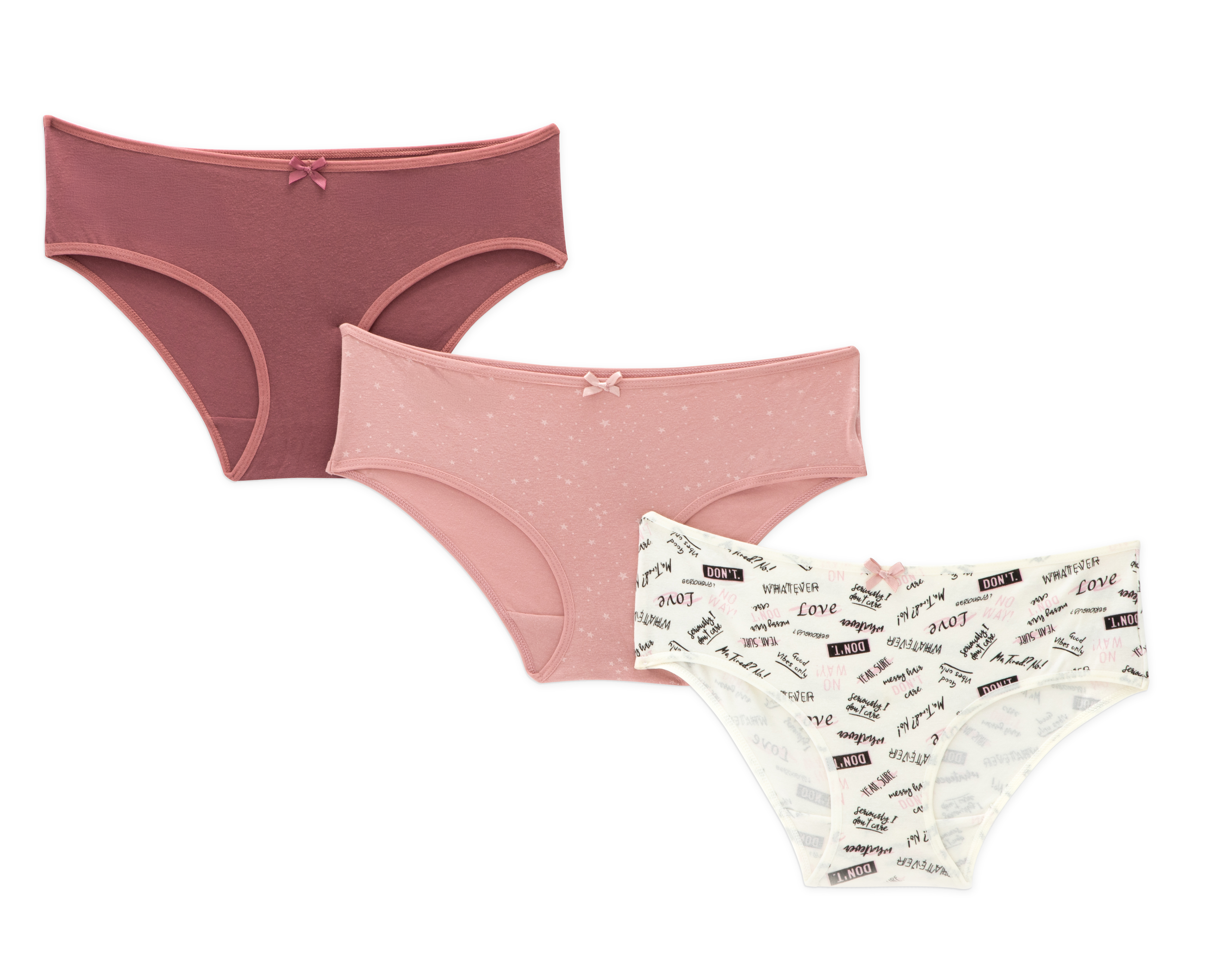 Bikini Estampado Emociones para Mujer 3 Piezas
