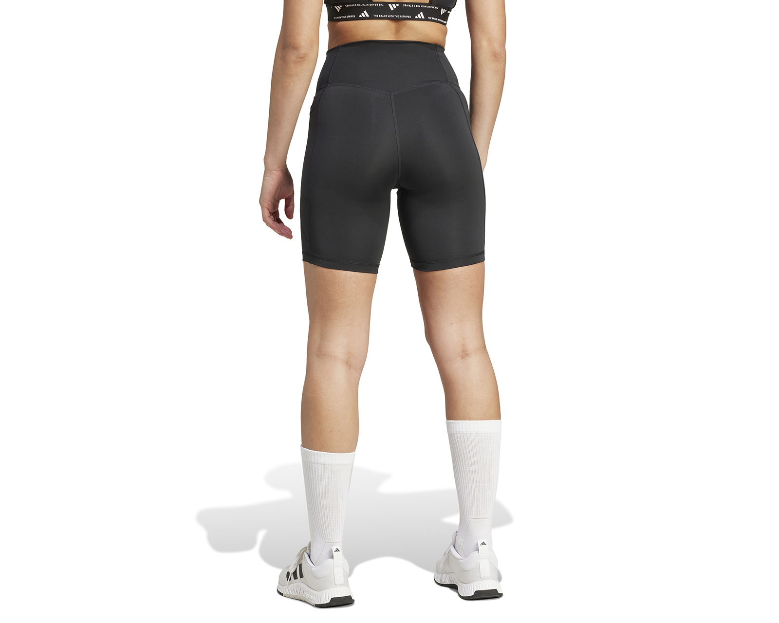 Foto 3 pulgar | Foto 2 | Short de Entrenamiento Adidas Optime Essentials Stash Pocket 7-Inch Aeroready para Mujer