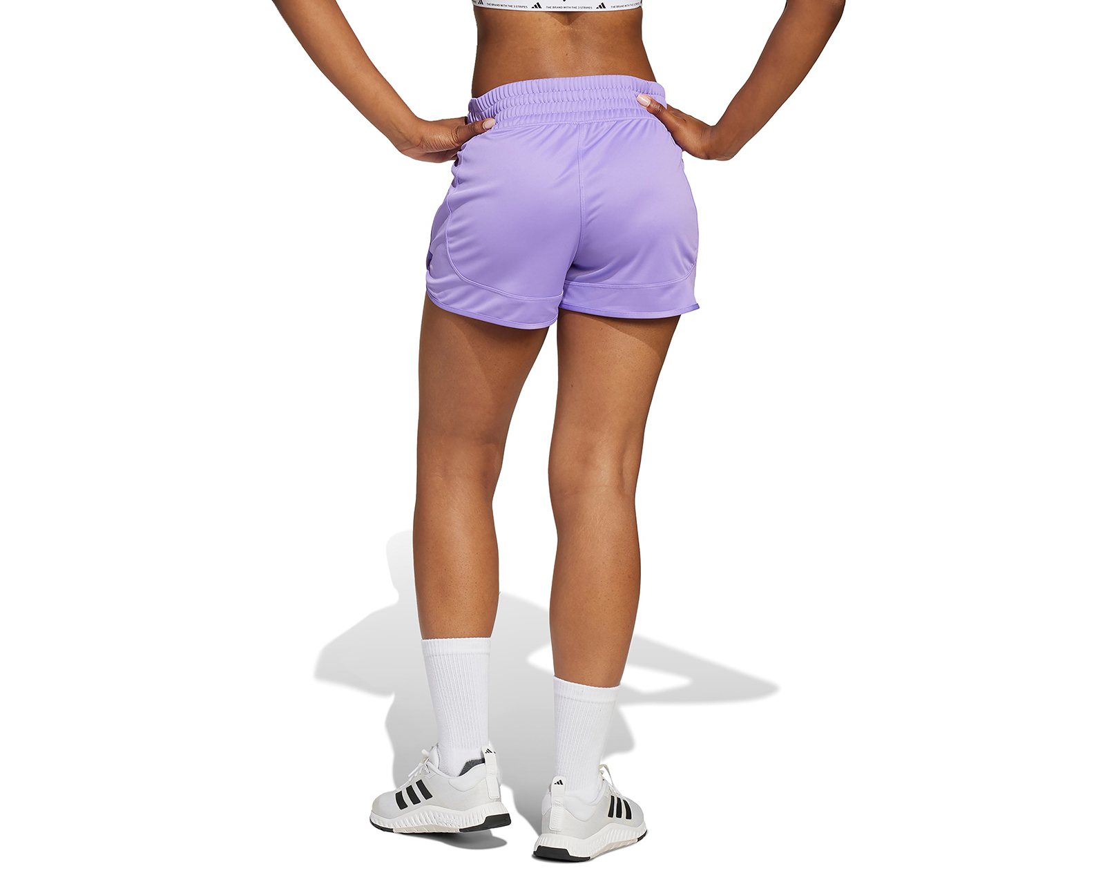 Foto 5 pulgar | Foto 4 | Short de Entrenamiento Adidas Pacer Essentials Aeroready para Mujer