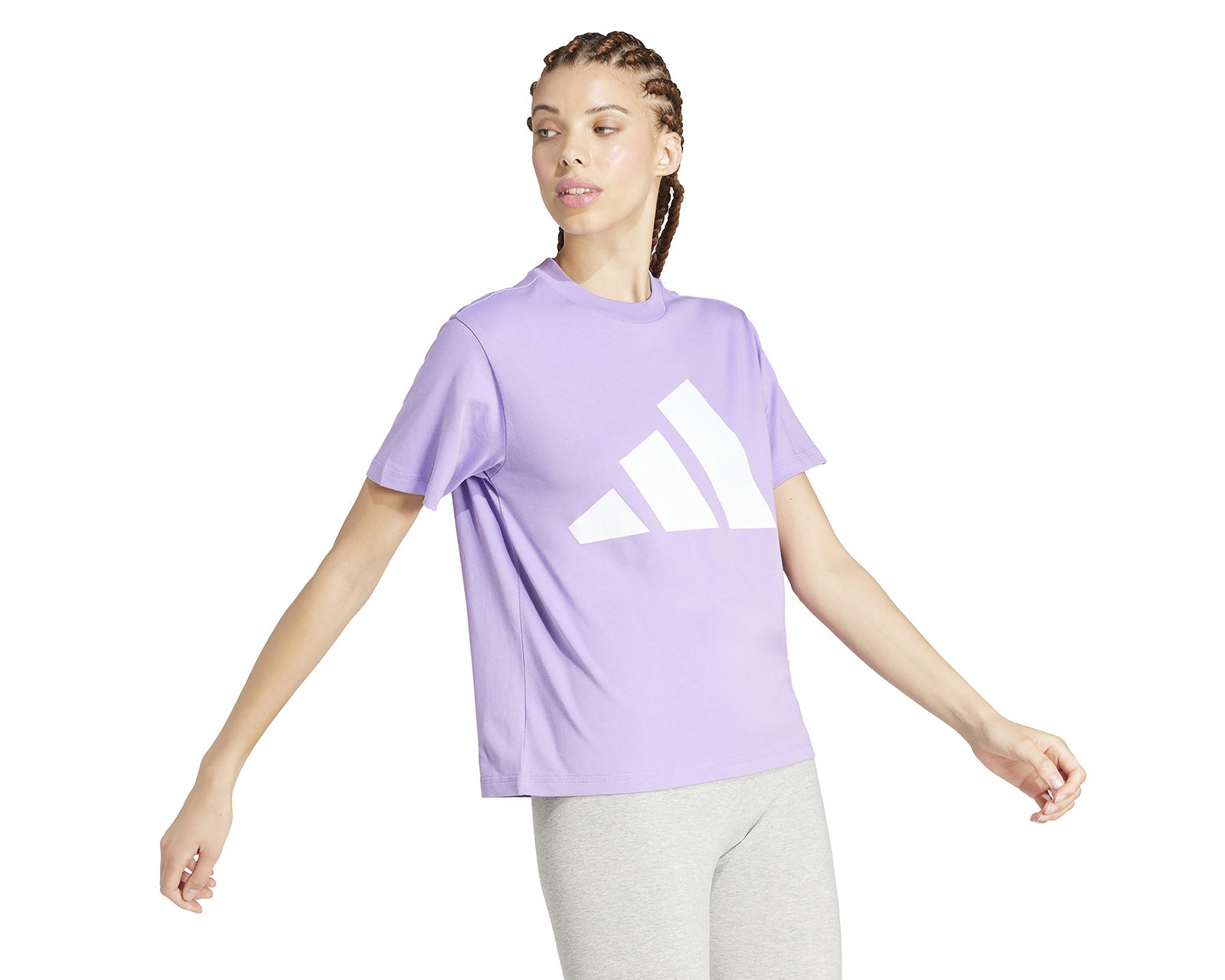 Foto 3 pulgar | Foto 2 | Playera Deportiva Adidas Essentials Big Logo para Mujer