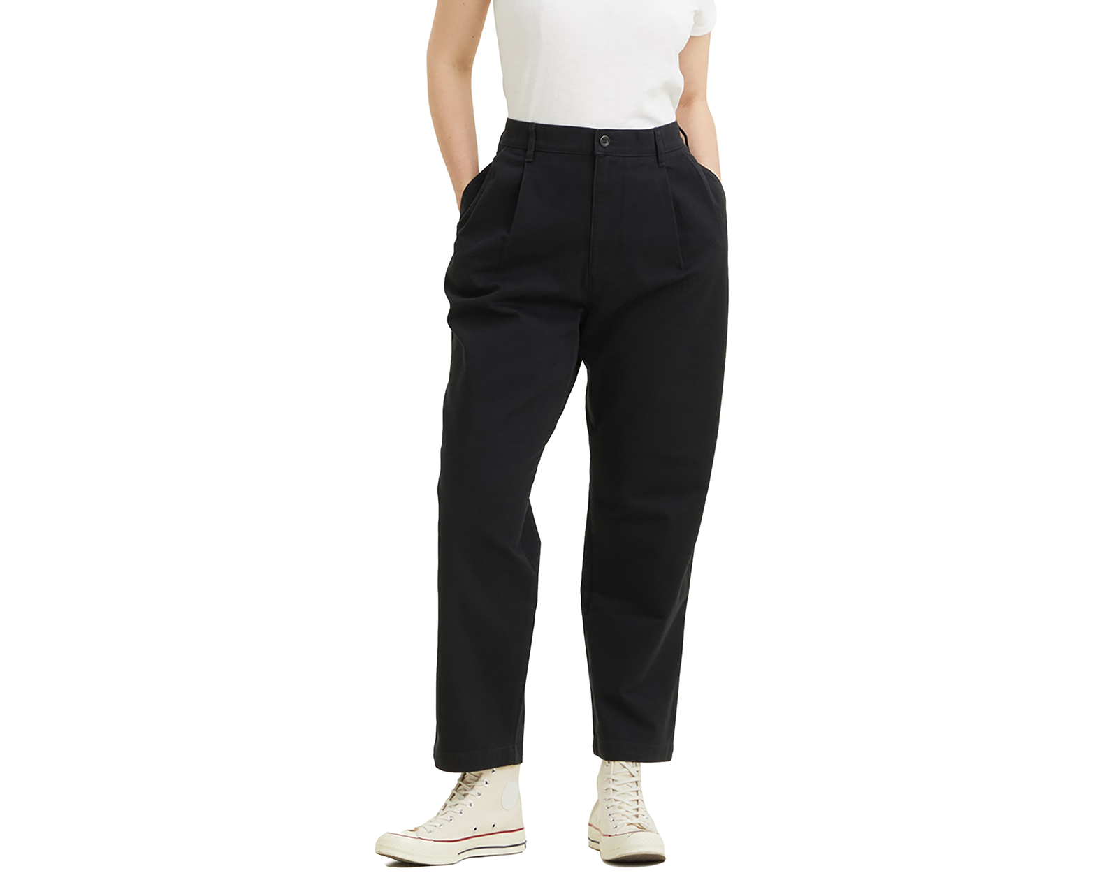 Pantalón de Vestir Dockers Taper Negro para Mujer