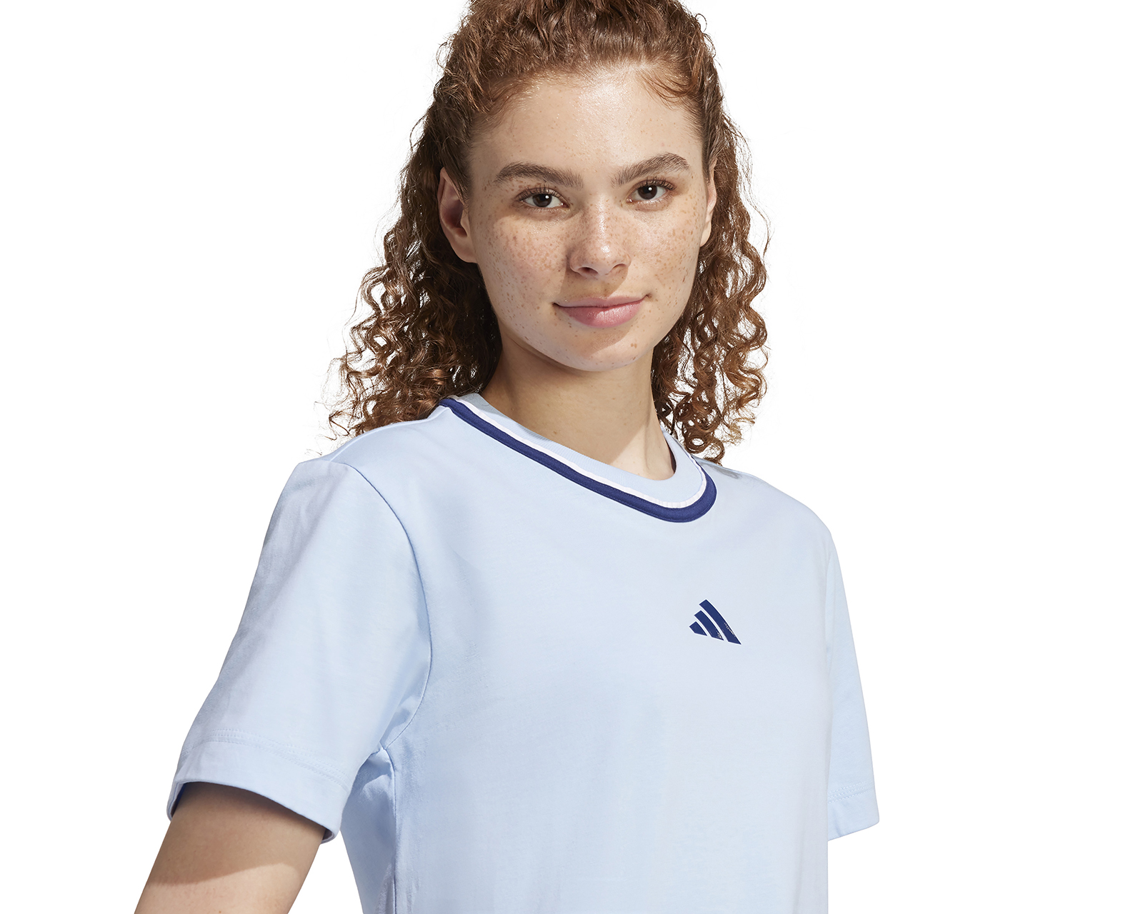 Foto 5 pulgar | Foto 4 | Playera Deportiva Adidas Essentials Color Pop Cotton para Mujer