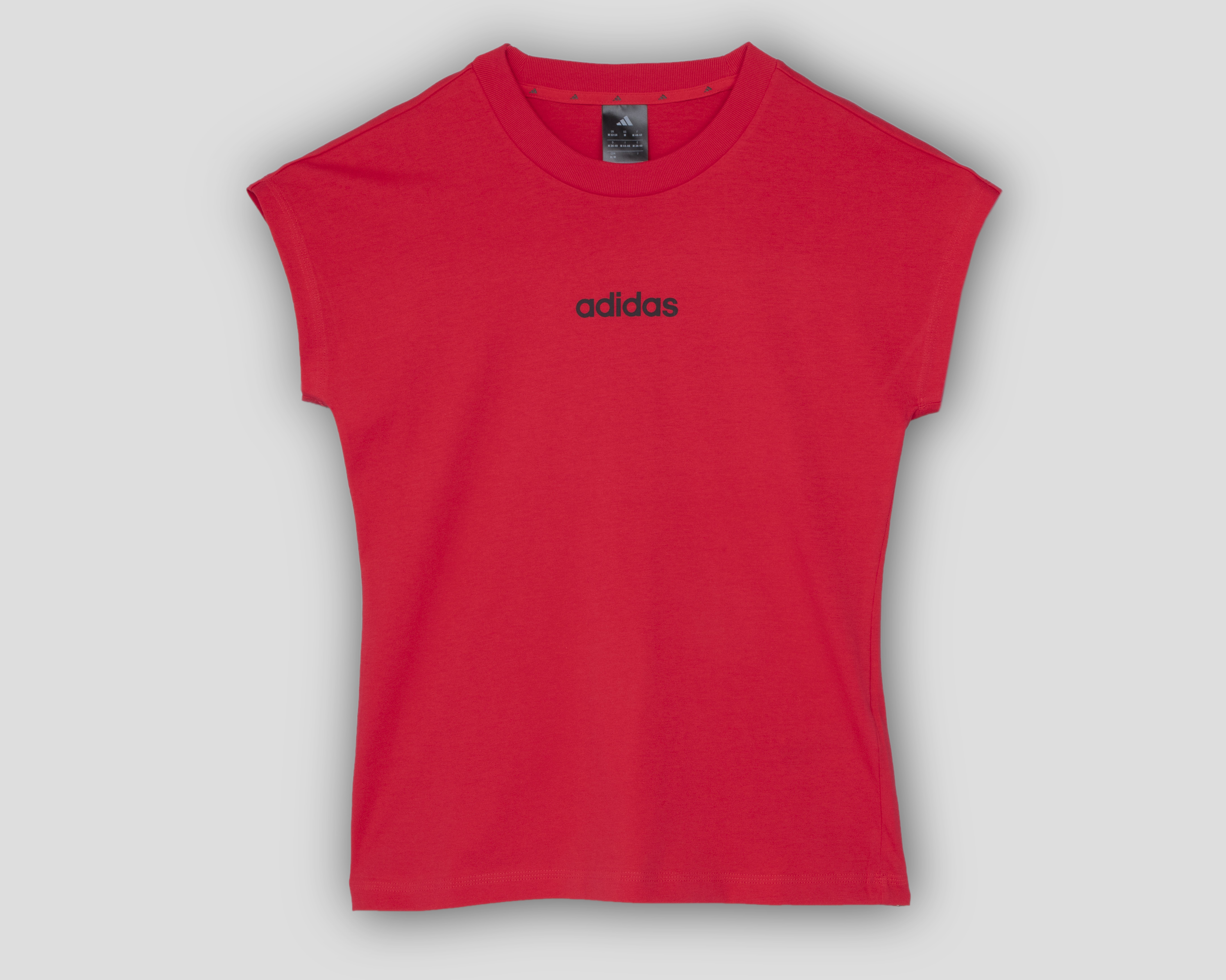Foto 2 pulgar | Foto 1 | Playera Adidas Essentials Linear Cotton	para Mujer