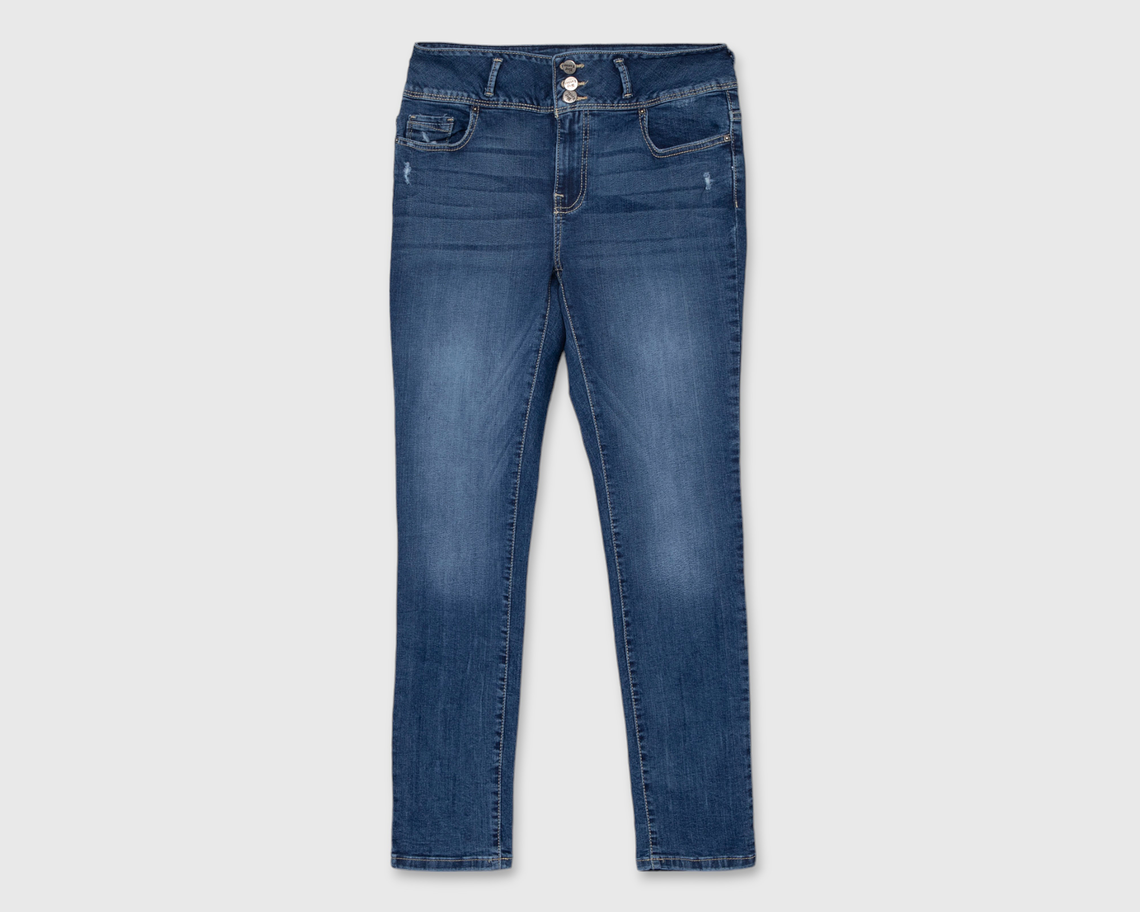 Foto 2 pulgar | Foto 1 | Jeans Recto Boy London para Mujer