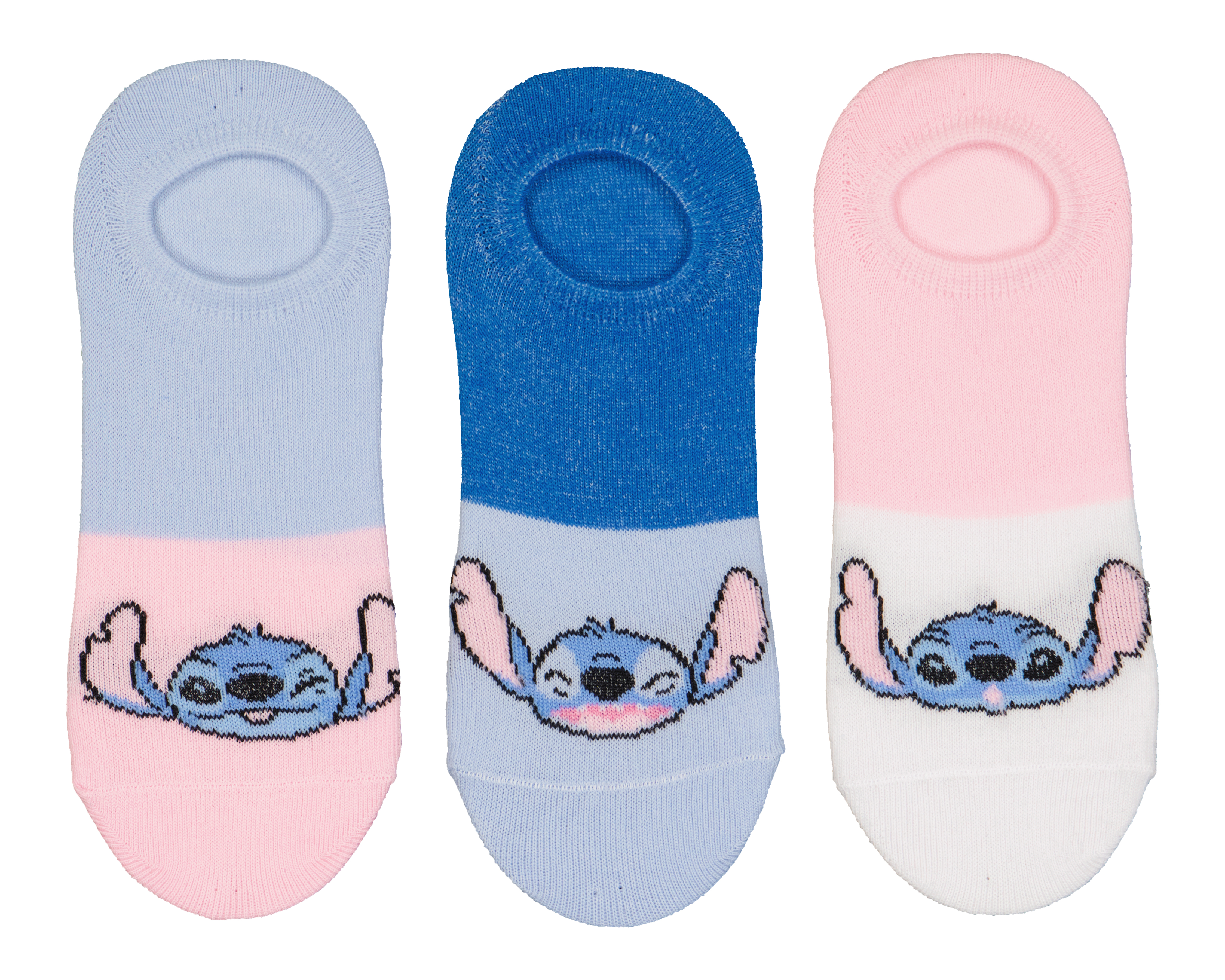 Calcetines Invisibles Disney Lilo & Stitch para Mujer 3 Pares