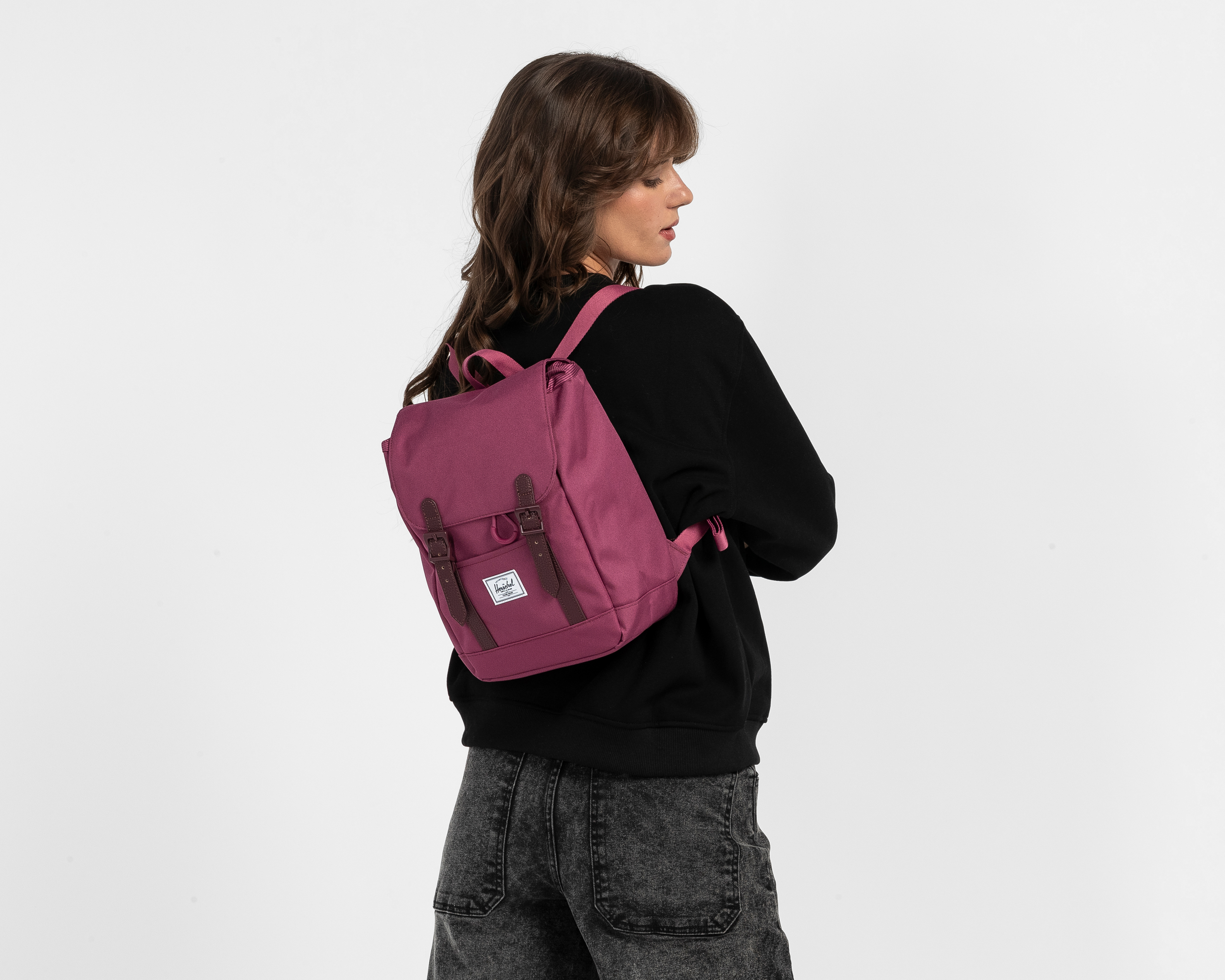 Foto 9 pulgar | Foto 8 | Mochila Herschel Vino