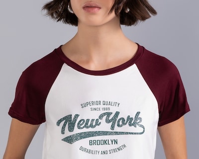 Foto 4 | Foto 4 | Playera Strona Manga Corta para Mujer