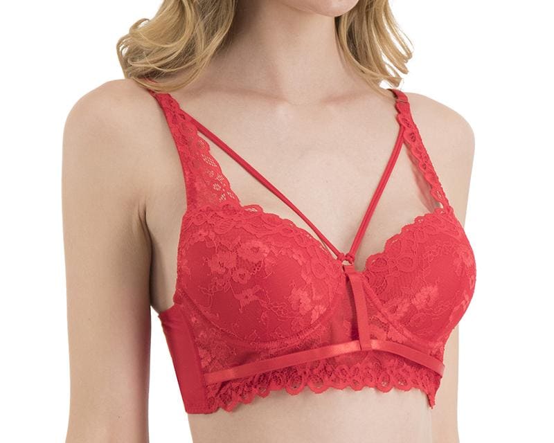 Foto 4 pulgar | Foto 3 | Brasier de Encaje Jennifer Lopez Copa Completa