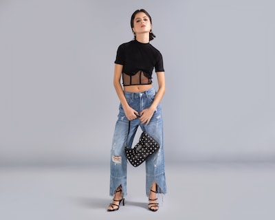 Foto 1 | Foto 1 | Playera Strona con Panel de Mesh para Mujer