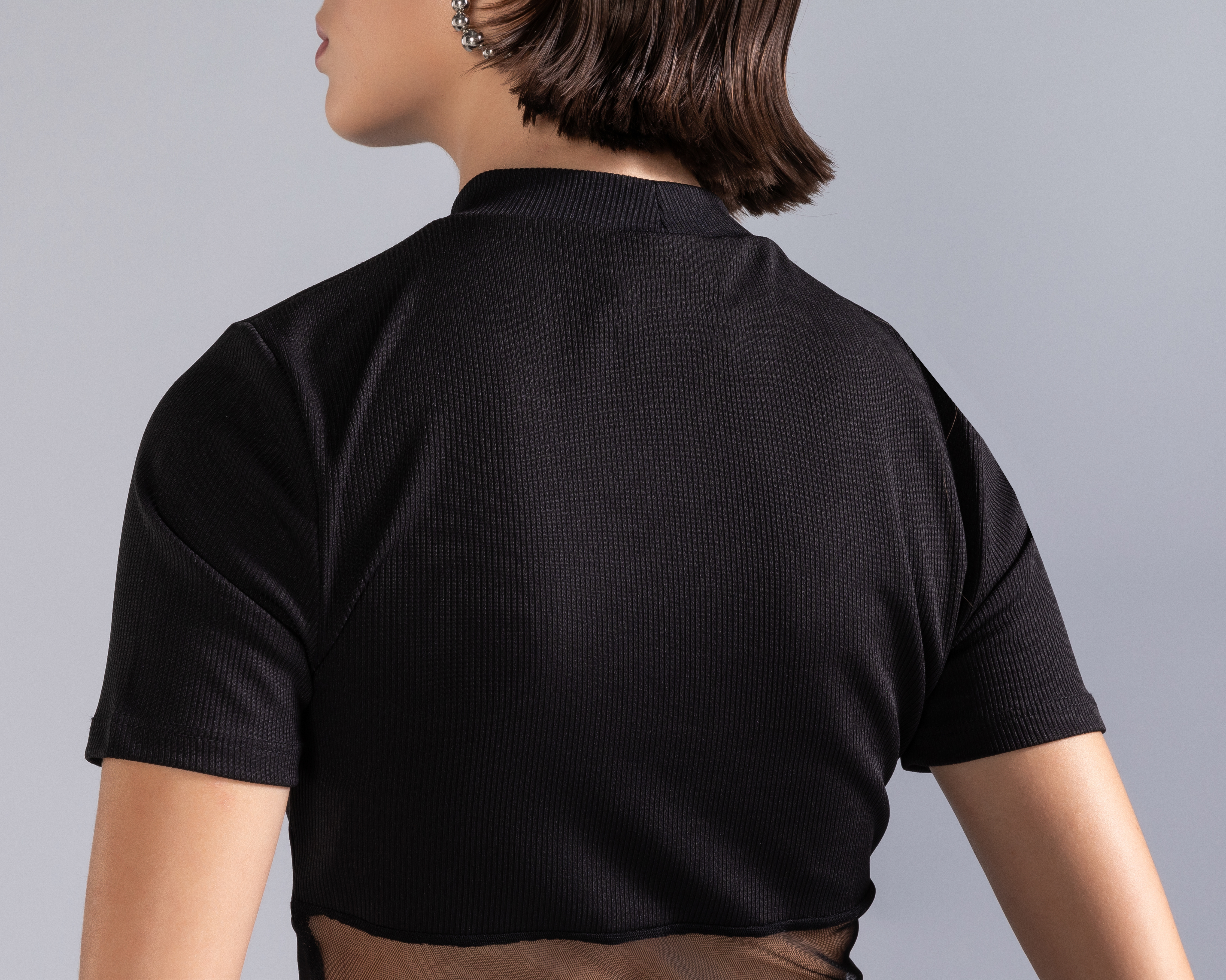 Foto 5 pulgar | Foto 4 | Playera Strona con Panel de Mesh para Mujer