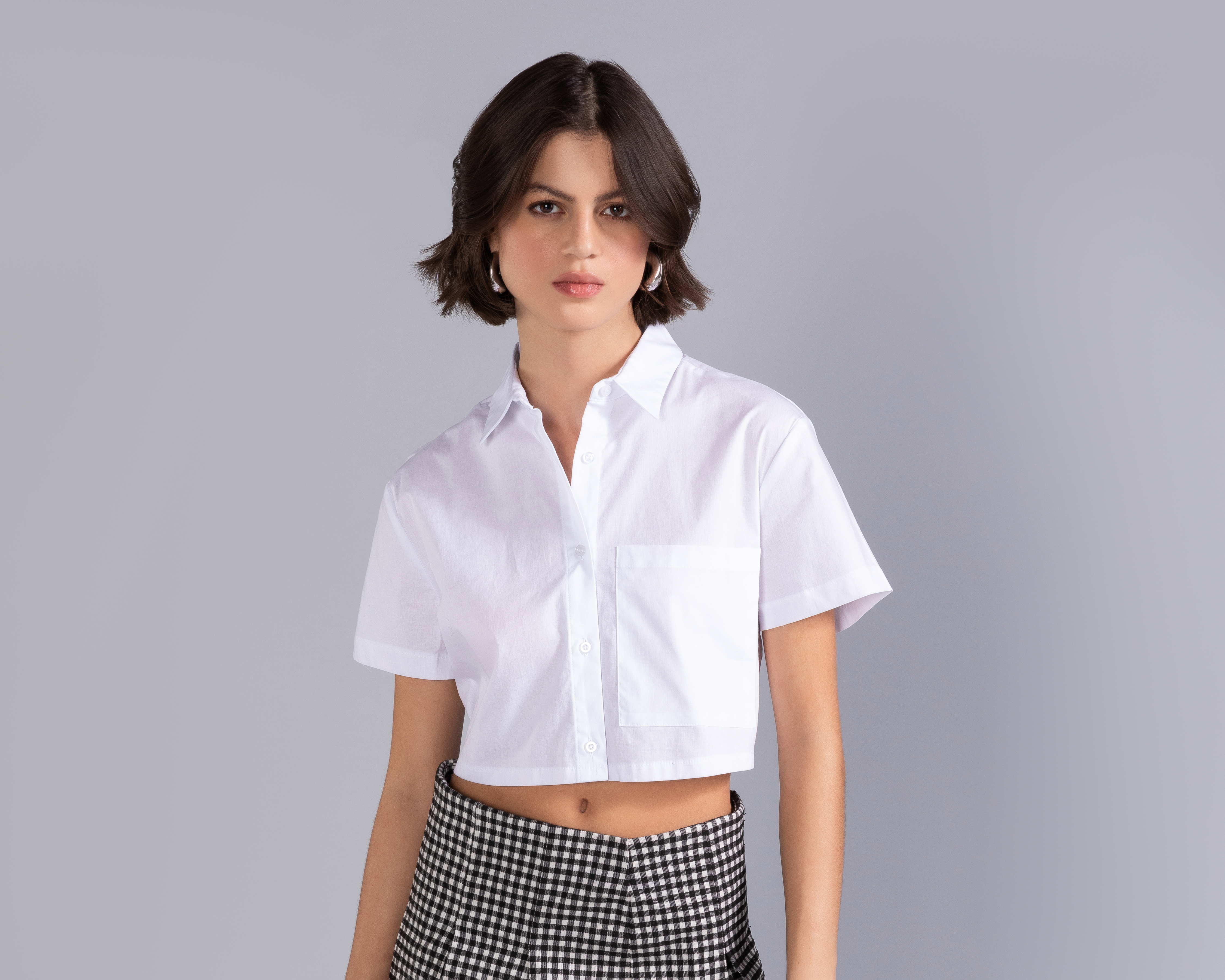 Foto 3 pulgar | Foto 2 | Blusa Strona con Cuello Americano para Mujer
