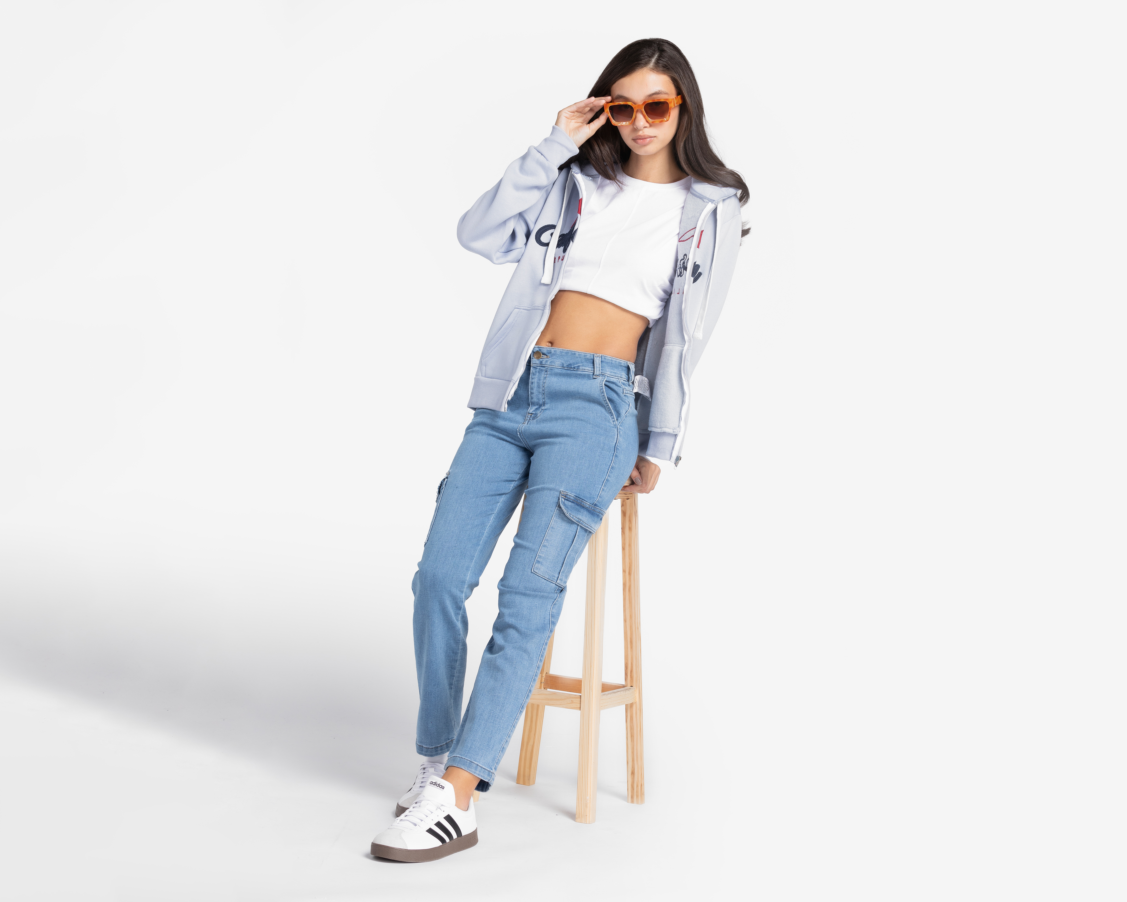 Foto 3 | Foto 2 | Jeans Mom Refill para Mujer