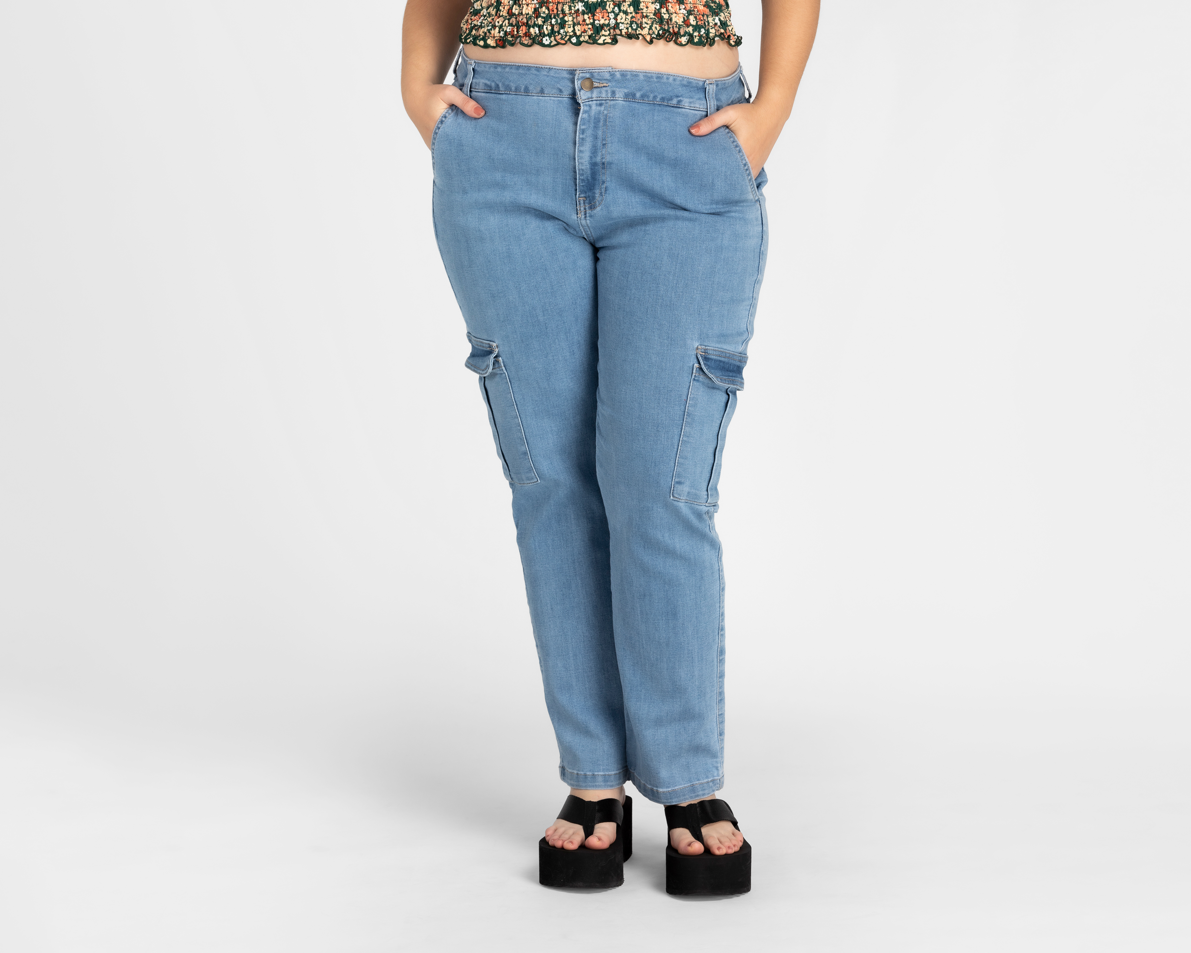 Foto 6 pulgar | Foto 4 | Jeans Mom Refill para Mujer