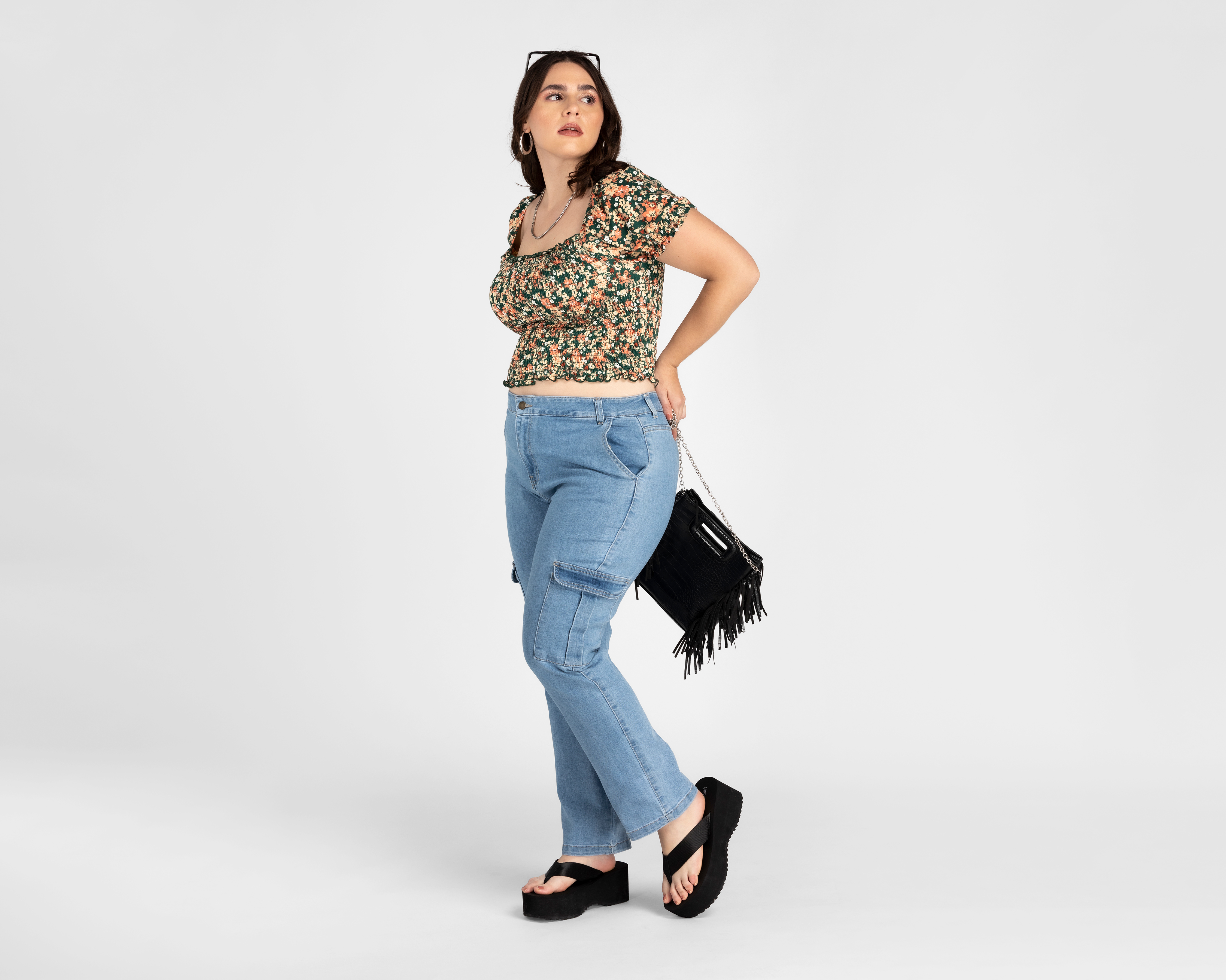 Foto 6 | Foto 5 | Jeans Mom Refill para Mujer