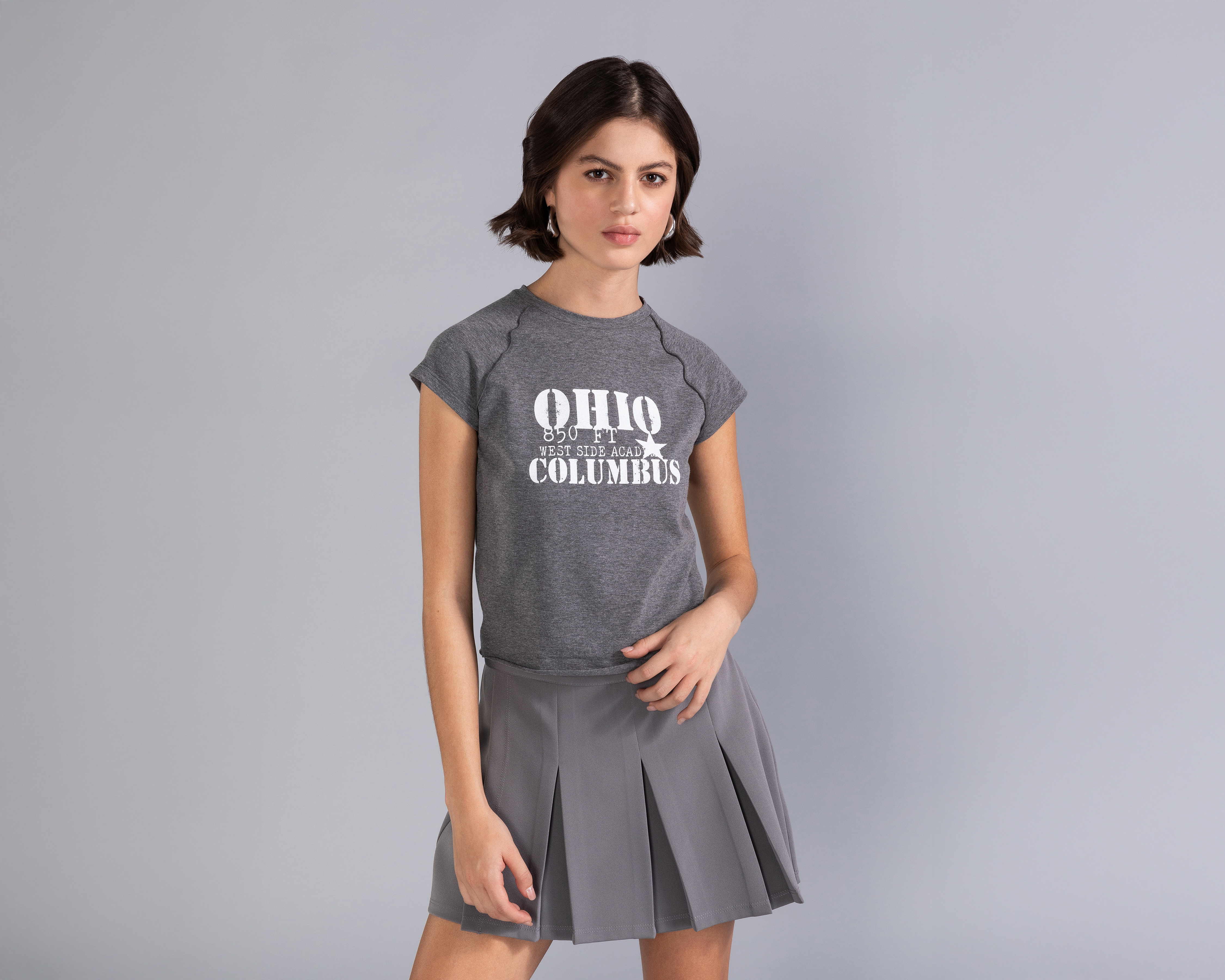 Foto 3 pulgar | Foto 2 | Playera Strona Estampada para Mujer