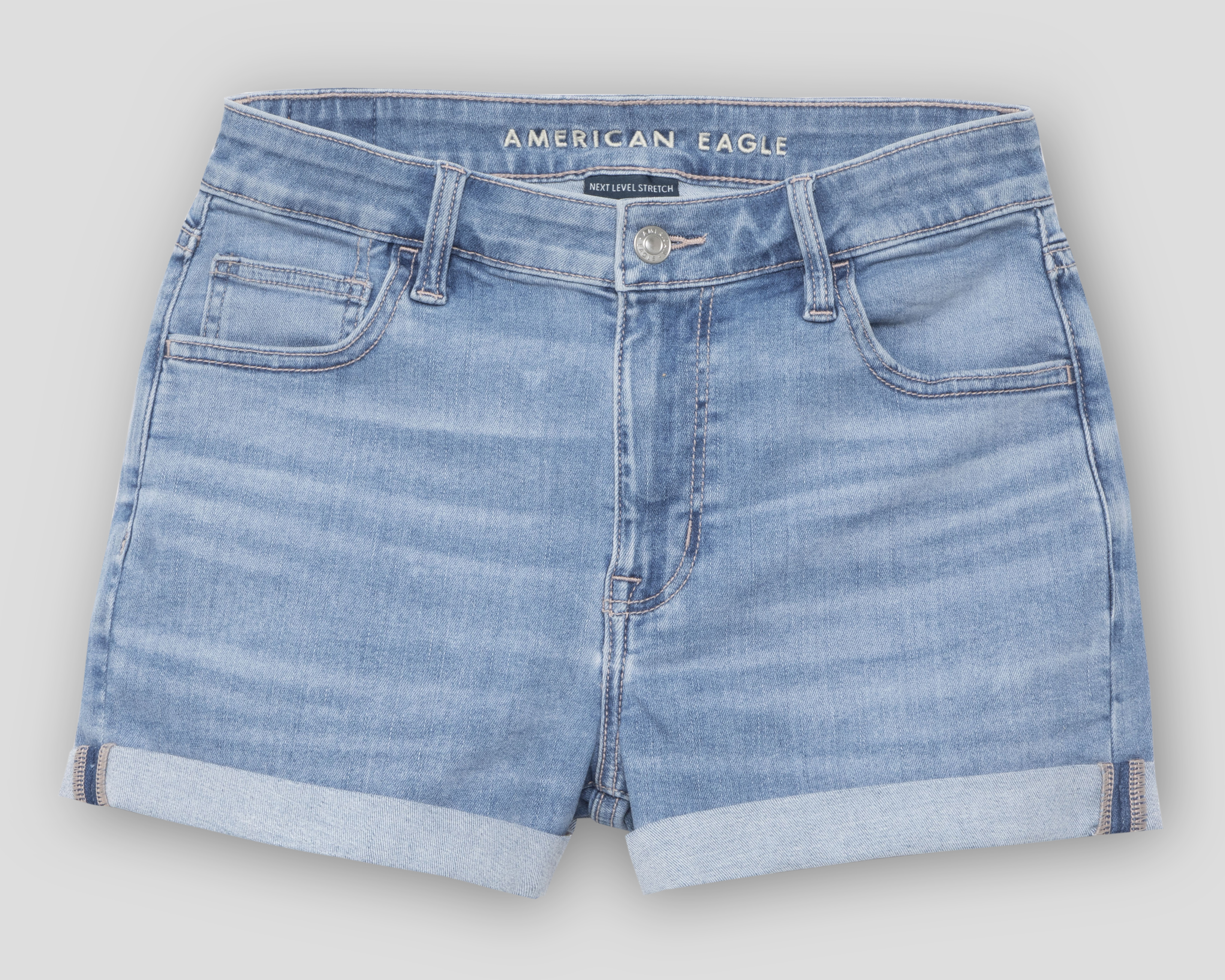 Foto 2 pulgar | Foto 1 | Short American Eagle de Mezclilla para Mujer