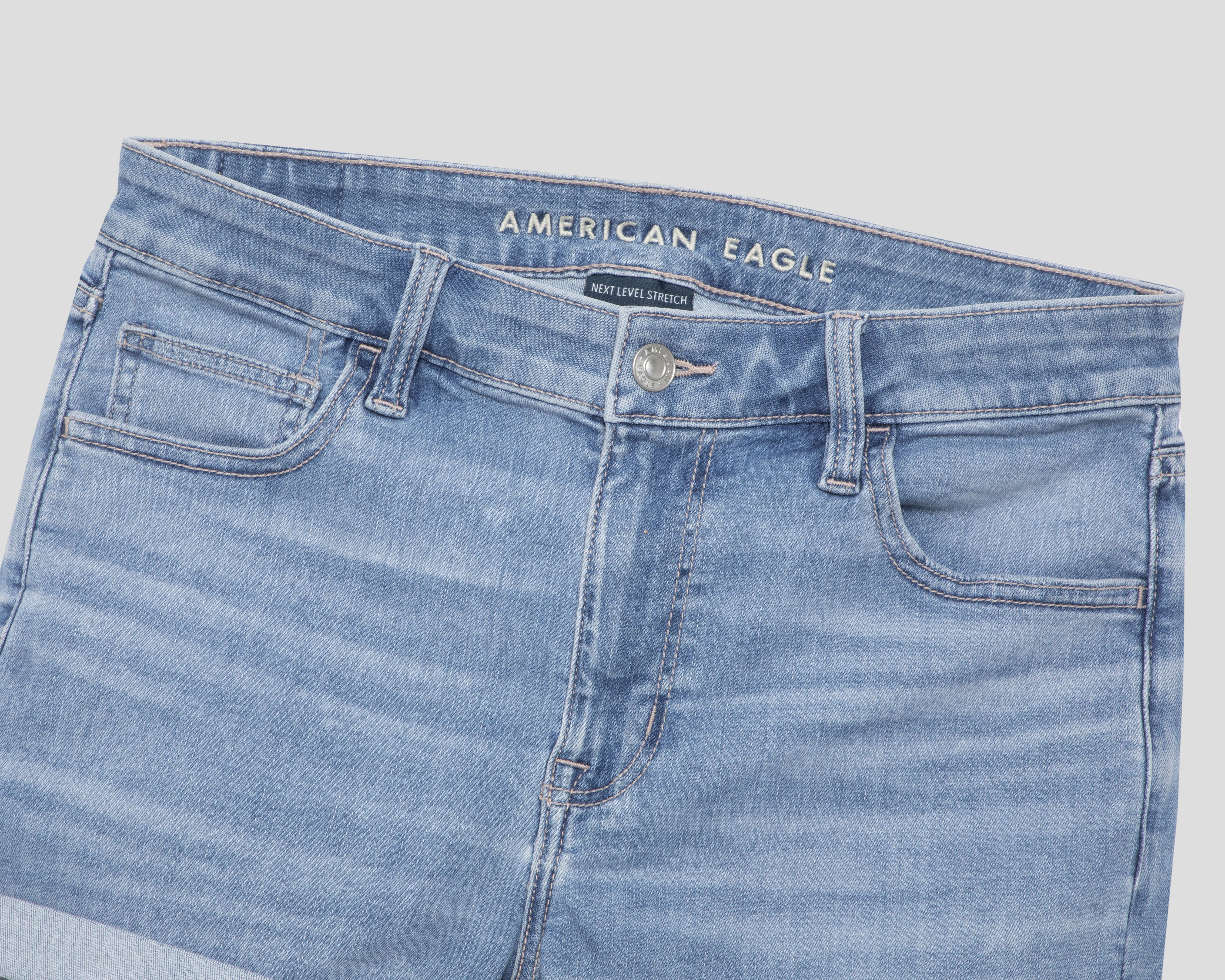 Foto 4 pulgar | Foto 3 | Short American Eagle de Mezclilla para Mujer
