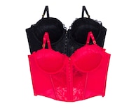 Brasier Media Copa con Encaje Jennifer Lopez 2 Pack