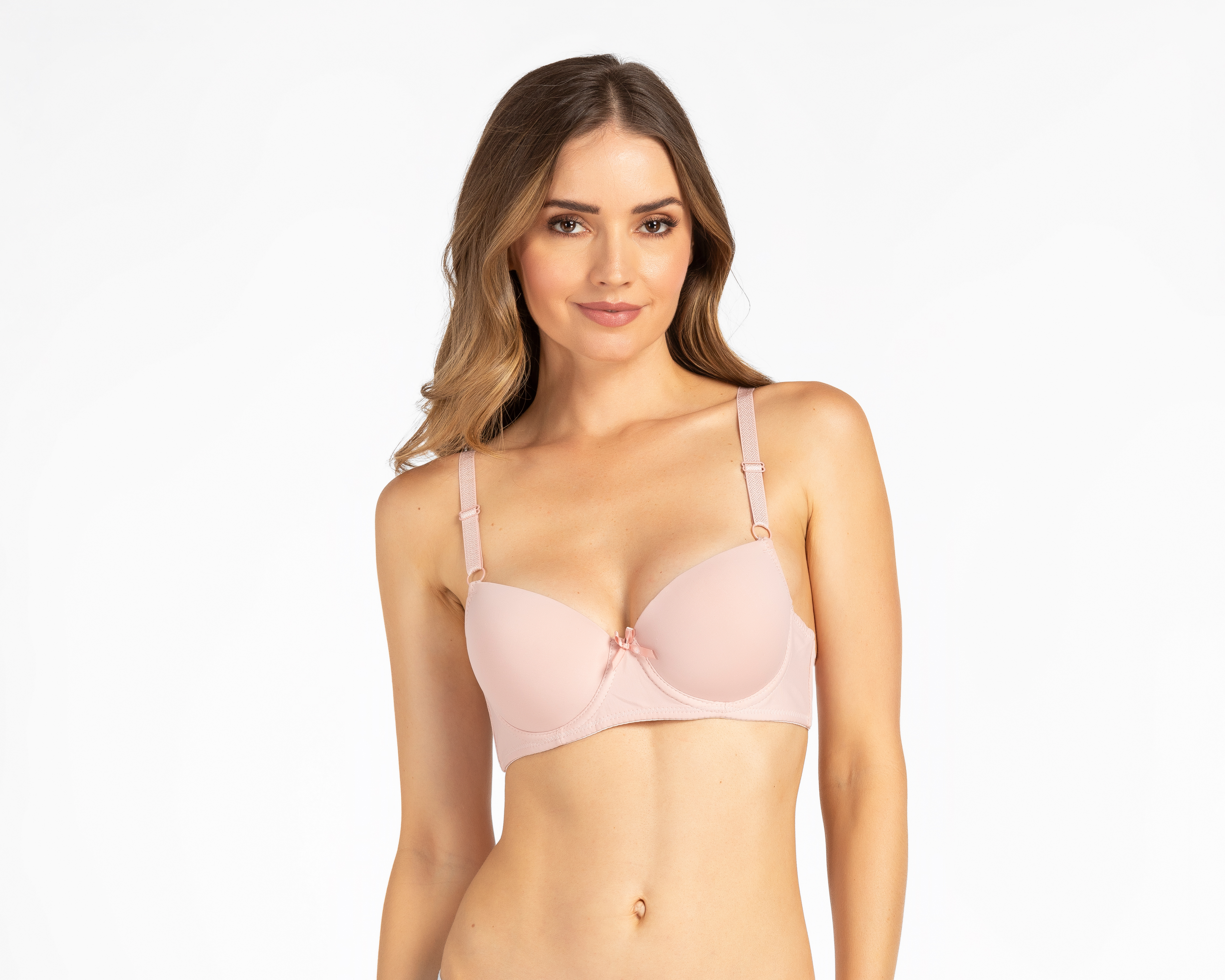 Foto 3 pulgar | Foto 2 | Brasier Beauty Secret Media Copa para Mujer 3 Pack