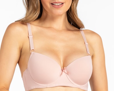Foto 4 | Foto 4 | Brasier Beauty Secret Media Copa para Mujer 3 Pack