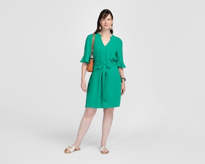 Foto 2 | Foto 2 | Vestido Casual Sahara con Cinturón y Olanes para Mujer