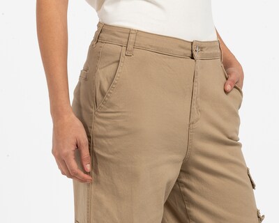 Foto 4 | Foto 4 | Pantalón Cargo Refill Caqui para Mujer