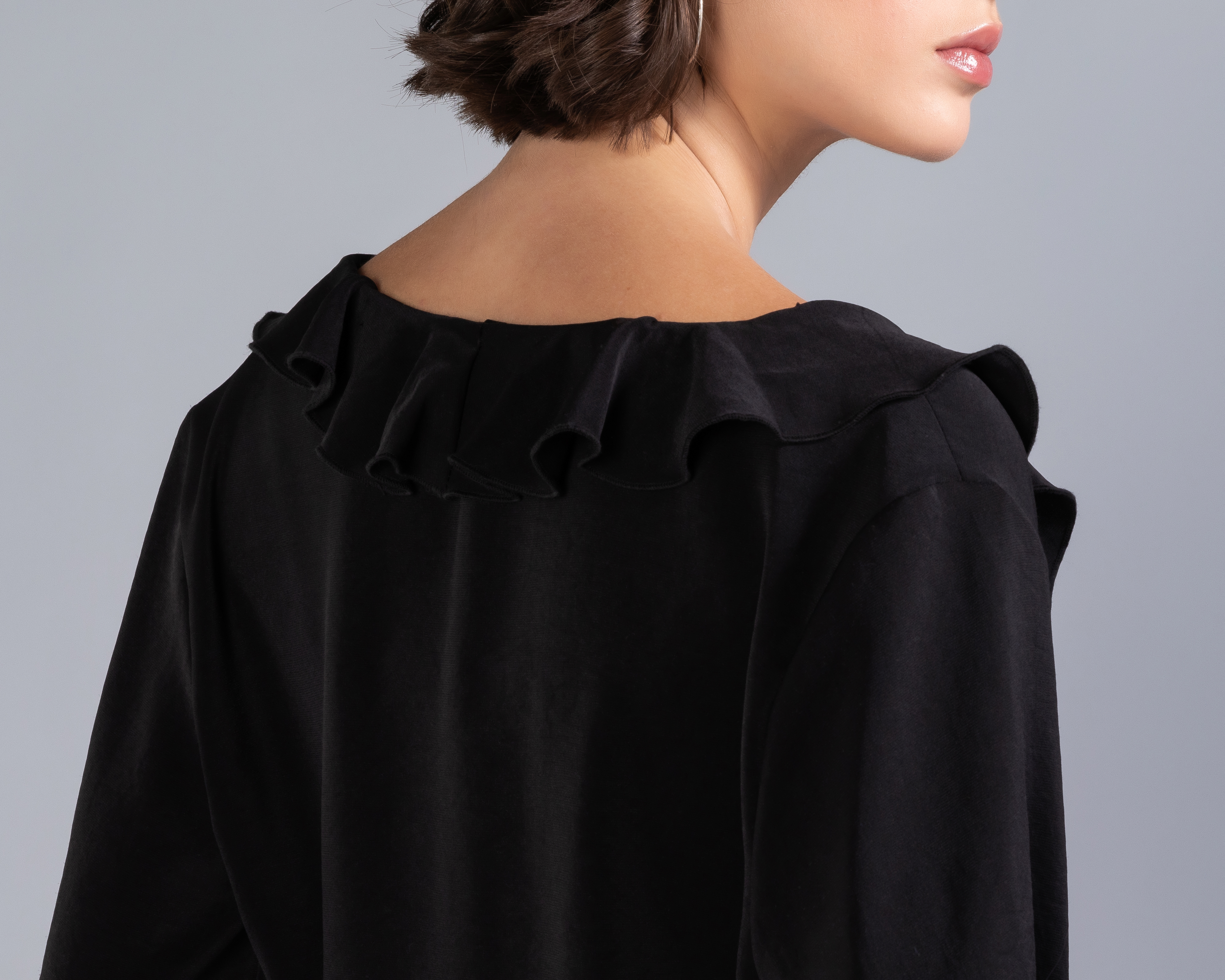 Foto 6 pulgar | Foto 5 | Blusa Thinner Negra para Mujer