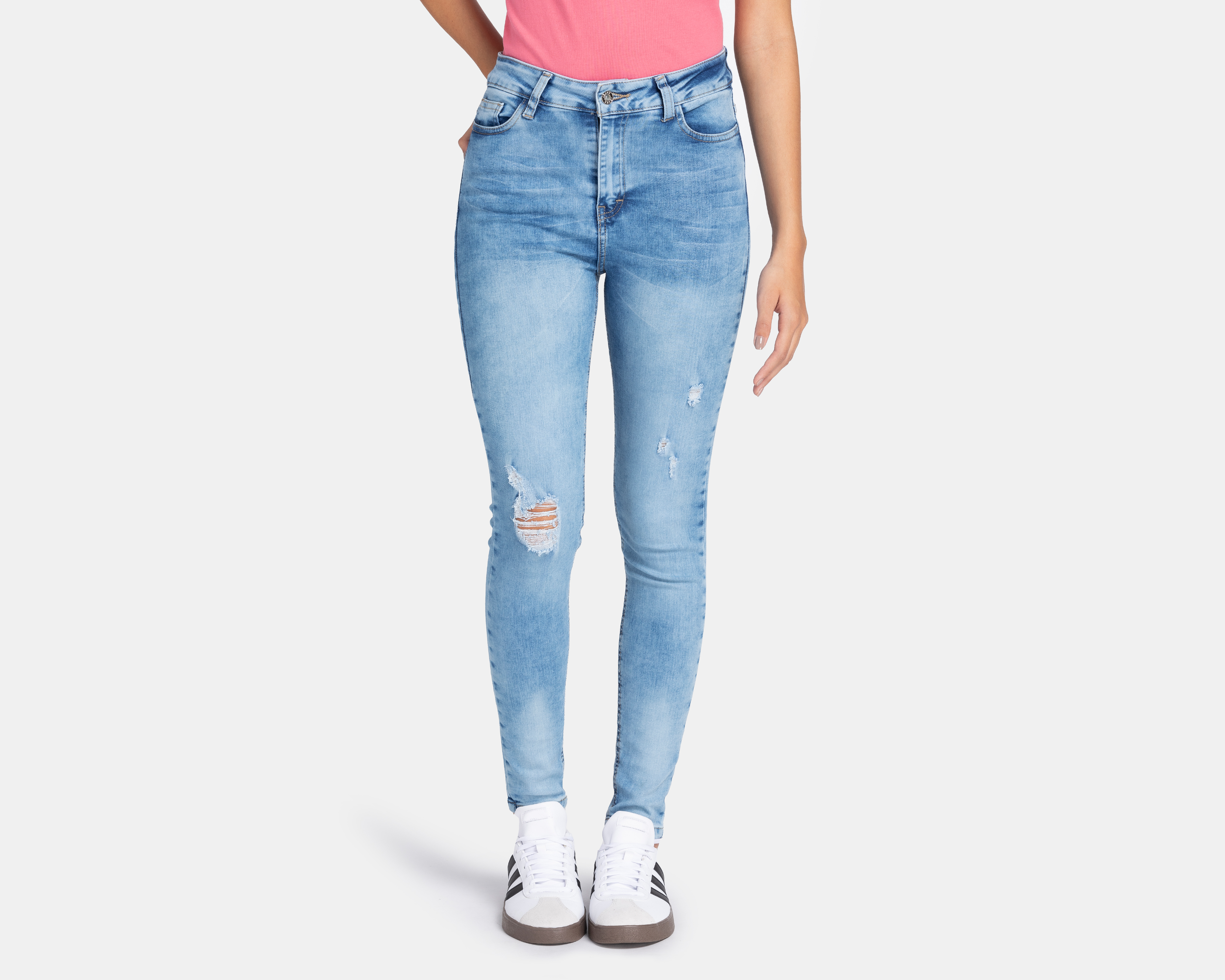 Foto 2 pulgar | Foto 1 | Jeans Skinny Fit 18 Forever para Mujer