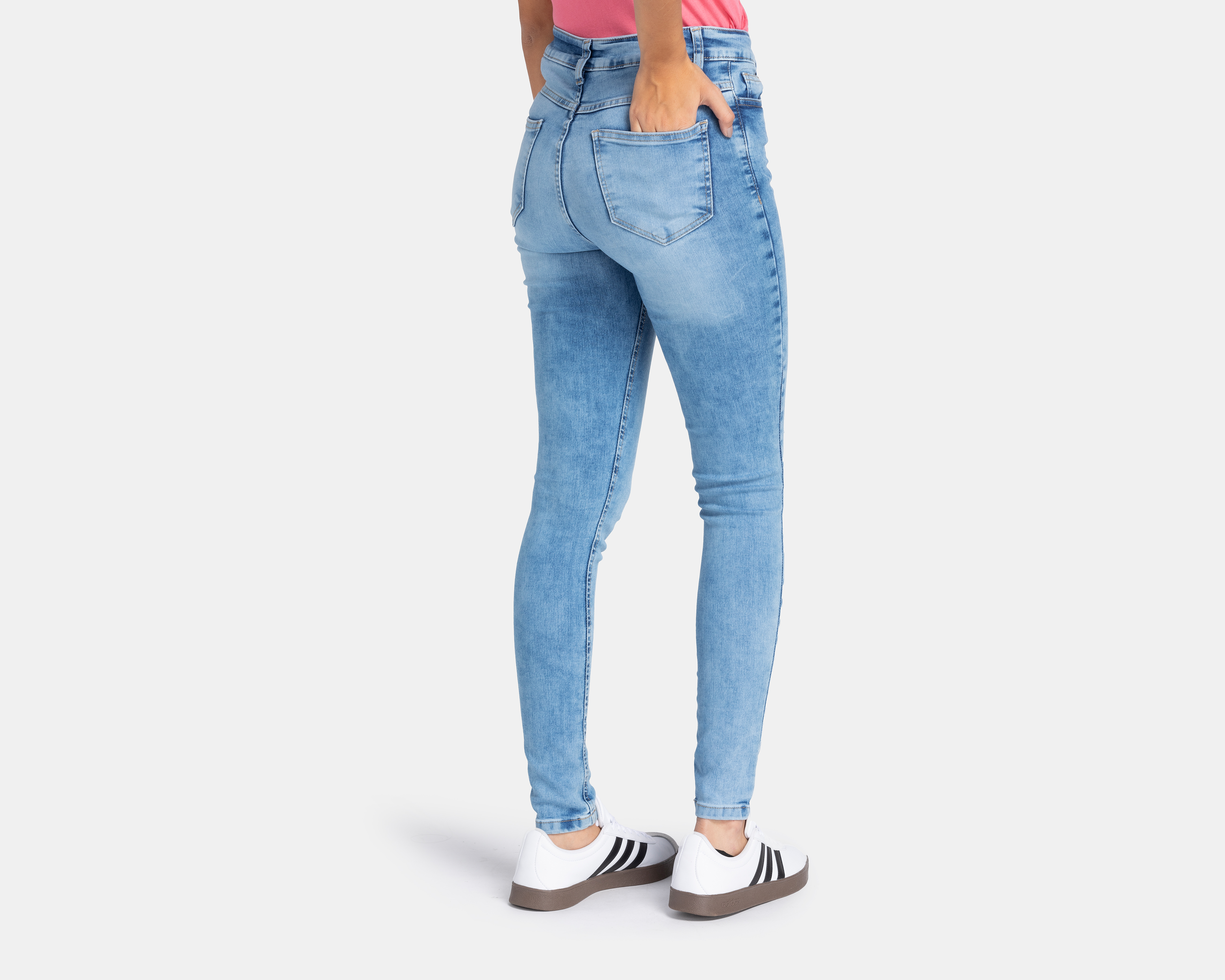 Foto 3 pulgar | Foto 2 | Jeans Skinny Fit 18 Forever para Mujer