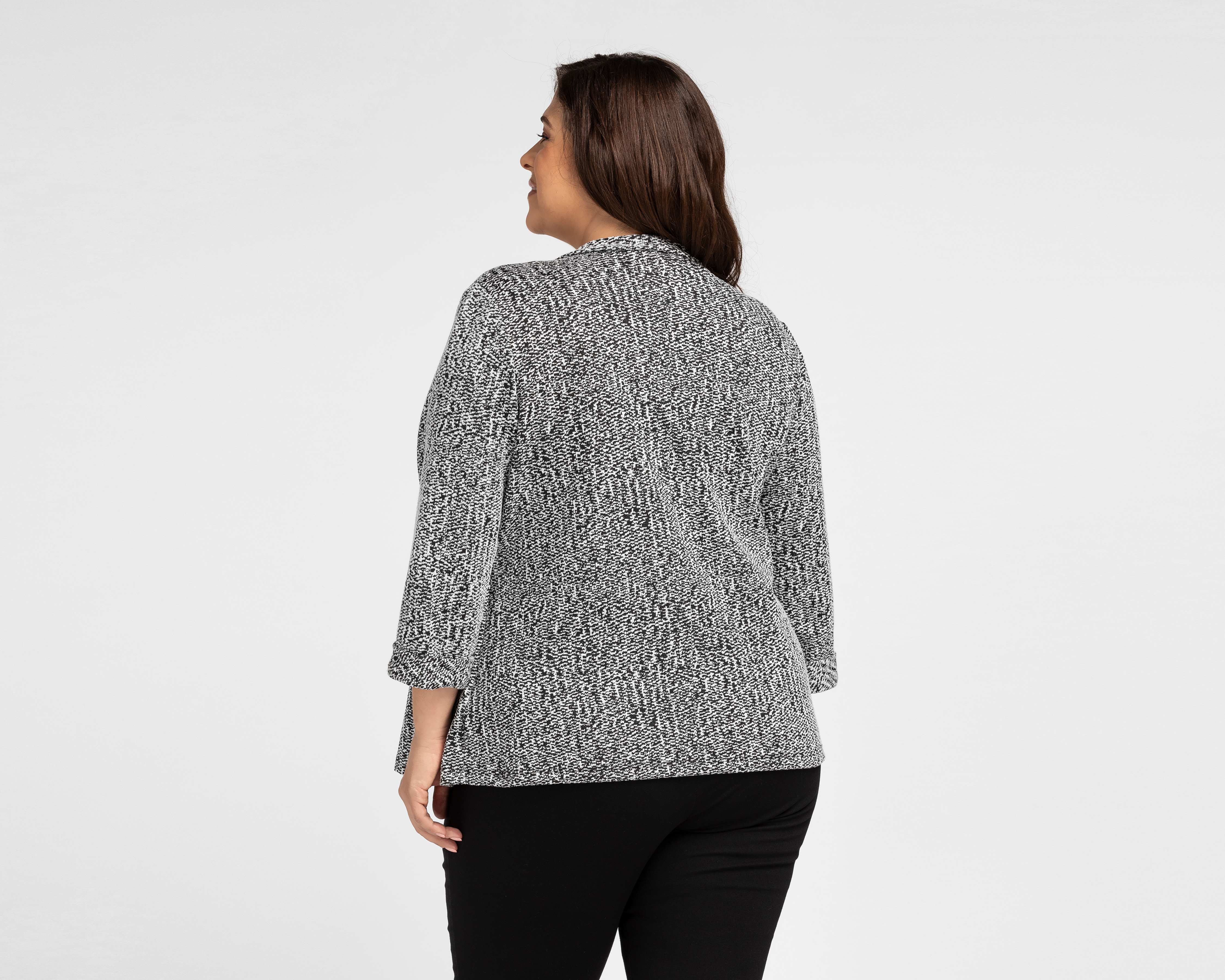 Foto 4 pulgar | Foto 3 | Blusa Lady Sun Manga 3/4 con Collar