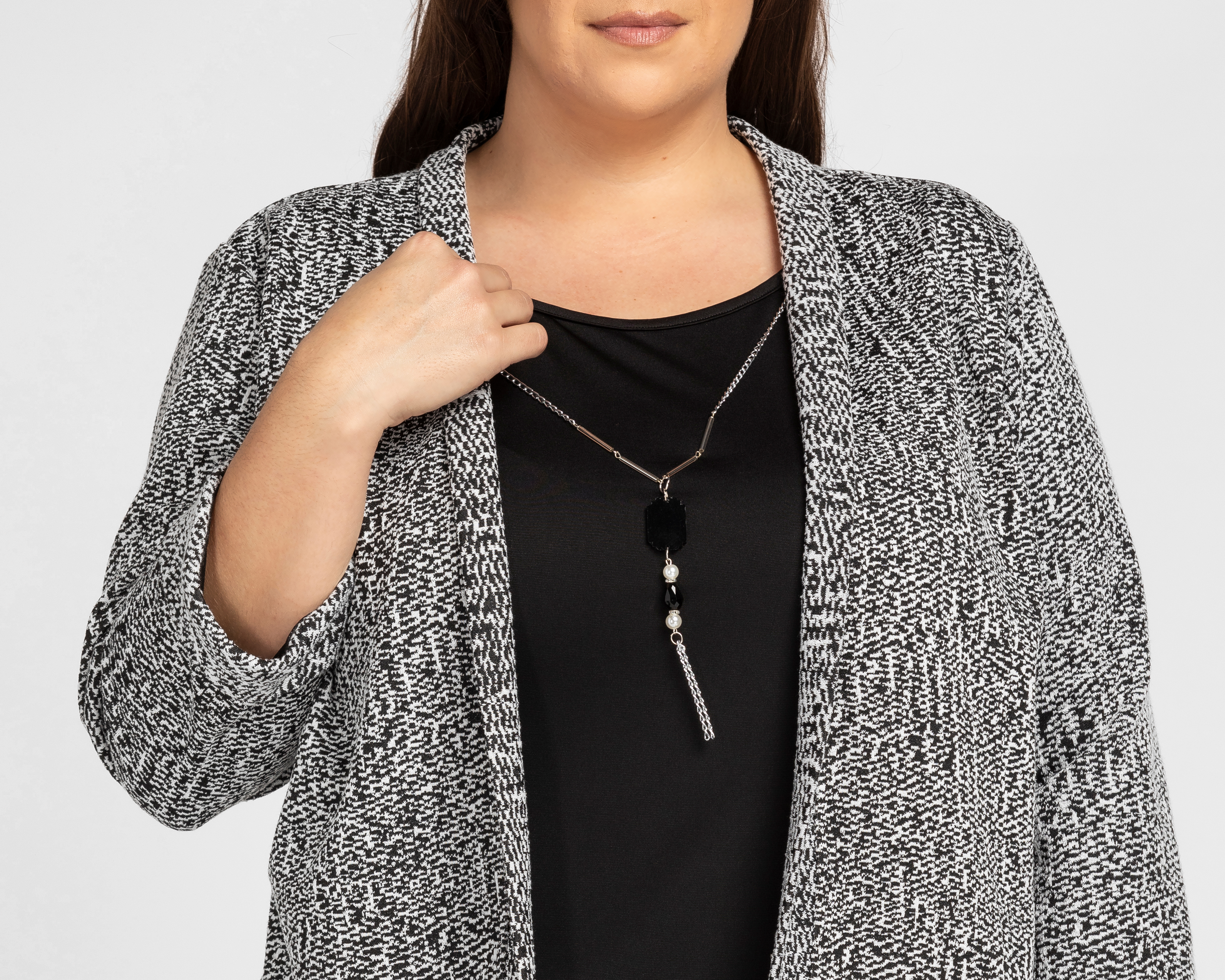 Foto 5 pulgar | Foto 4 | Blusa Lady Sun Manga 3/4 con Collar