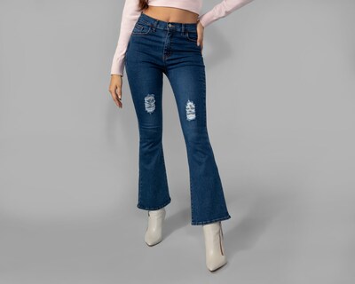Foto 2 | Foto 2 | Jeans Flare Fit Jennifer Lopez para Mujer