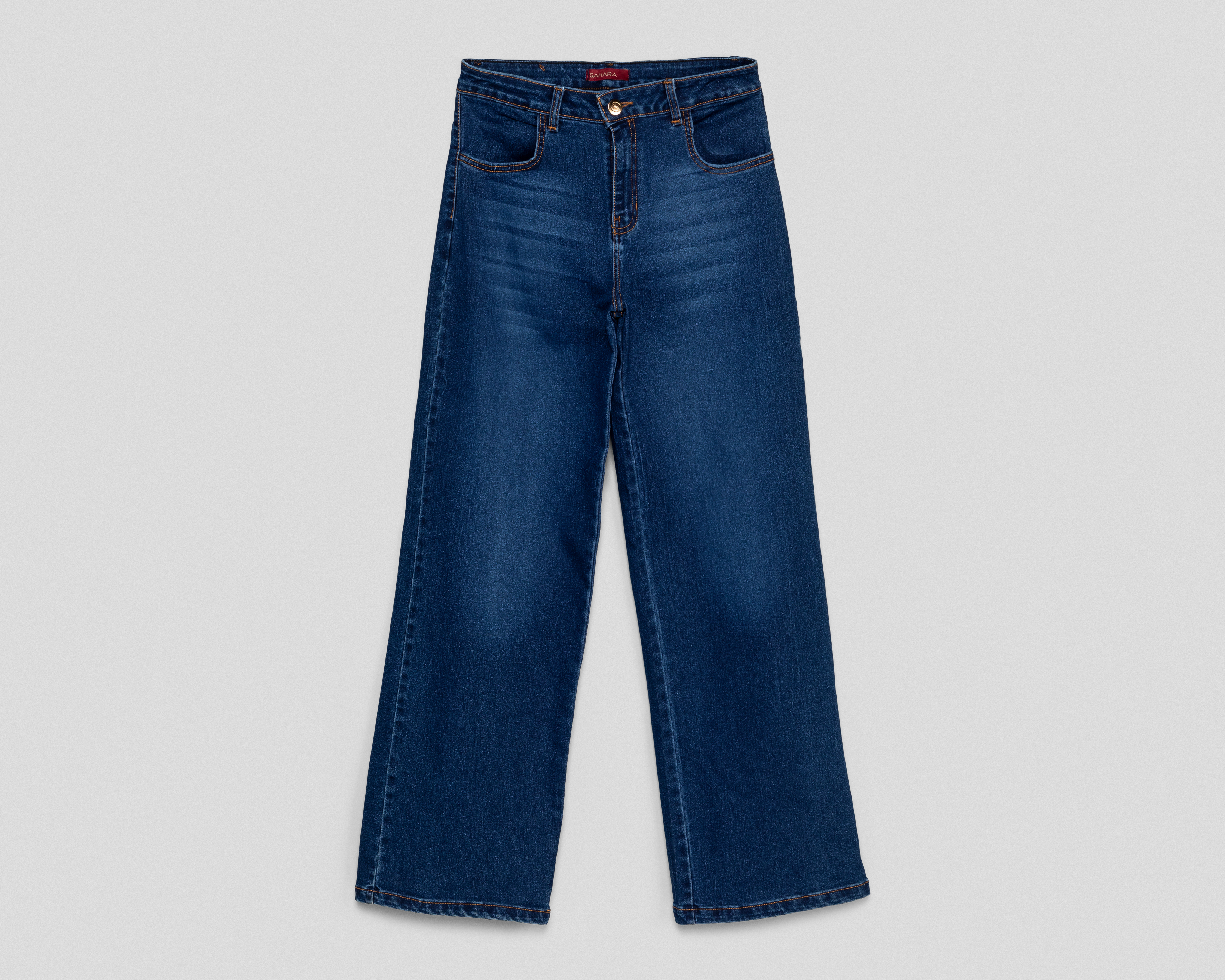 Foto 2 pulgar | Foto 1 | Jeans Wide Leg Sahara para Mujer