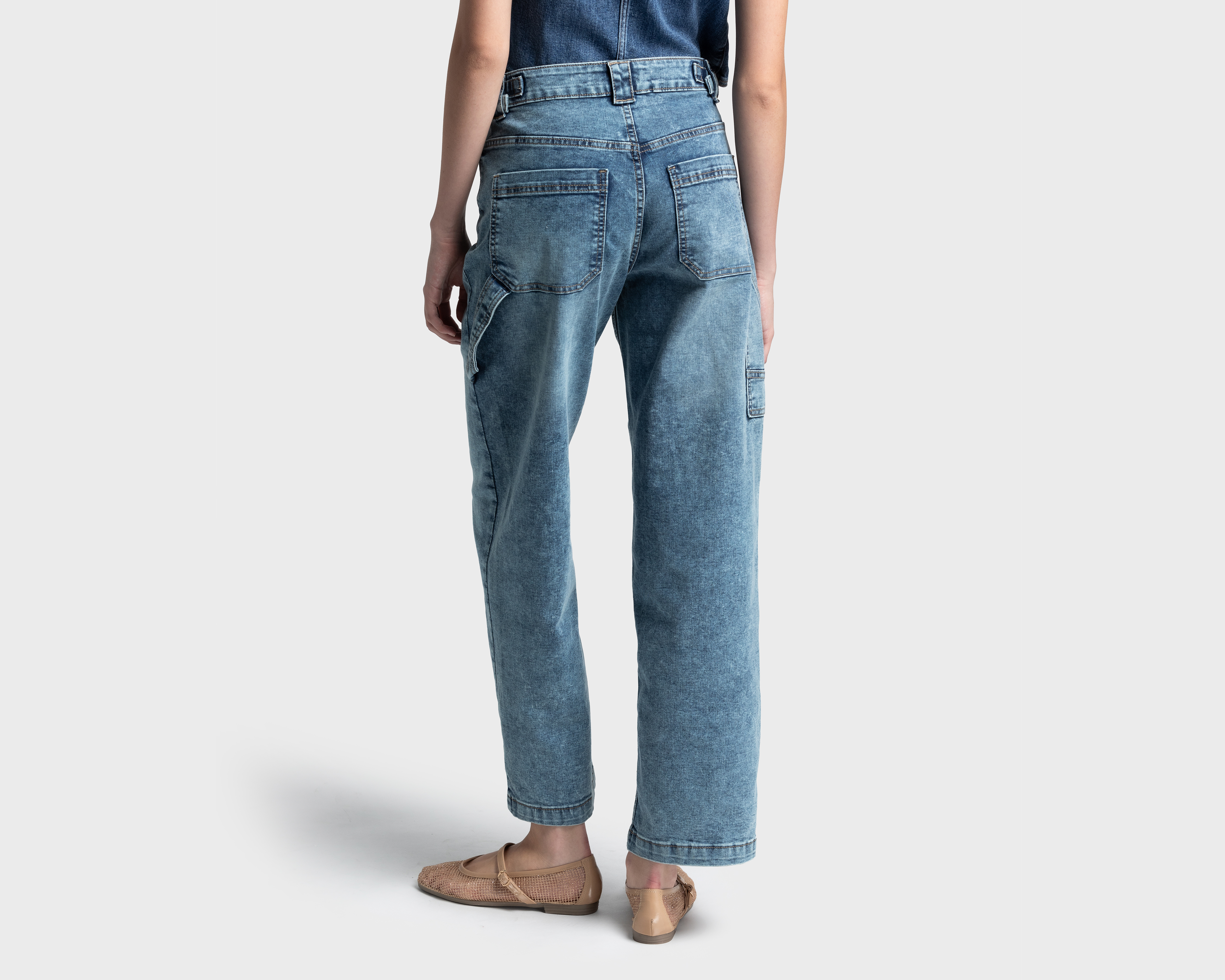 Foto 3 | Foto 3 | Jeans Mom Refill para Mujer