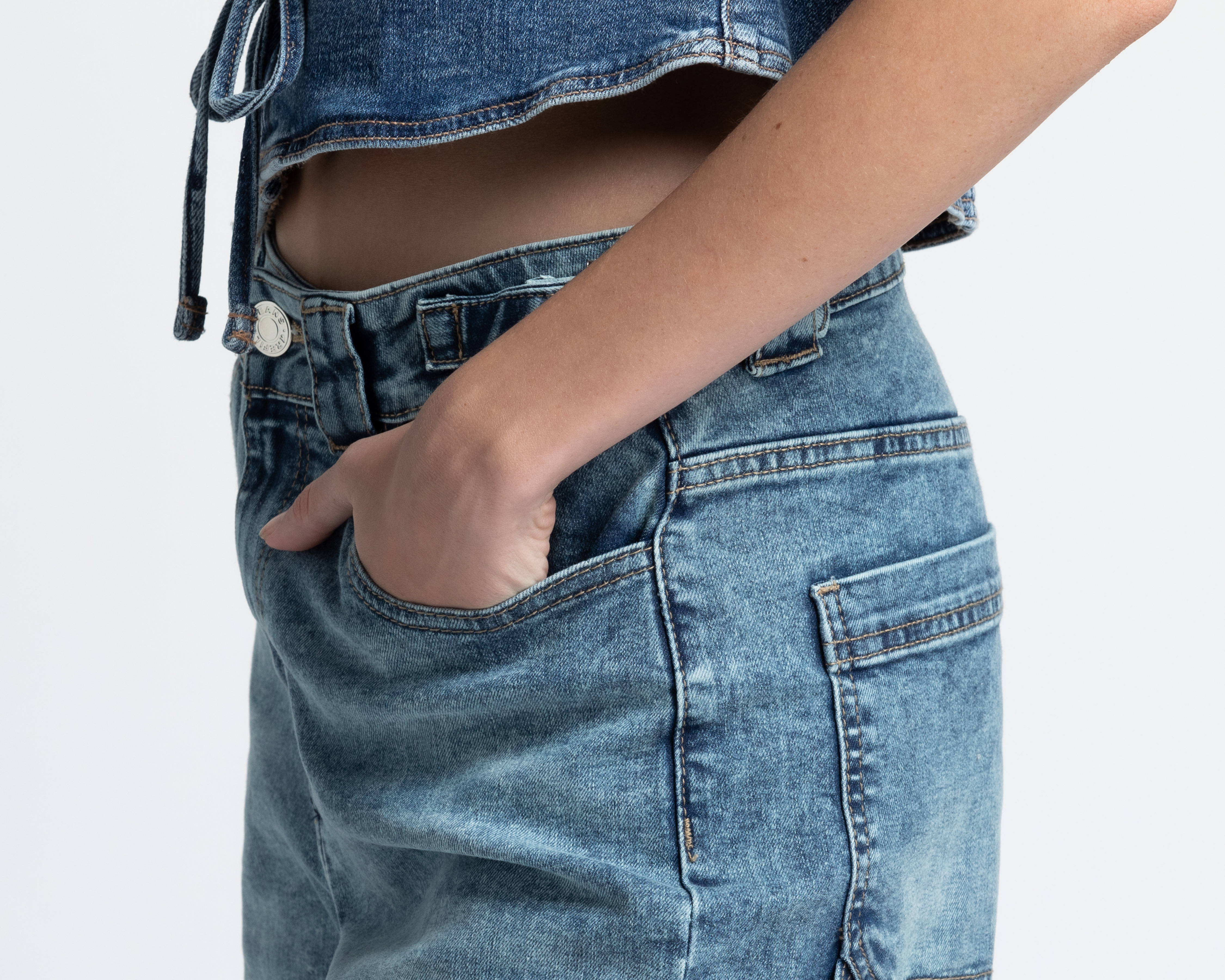 Foto 4 | Foto 4 | Jeans Mom Refill para Mujer