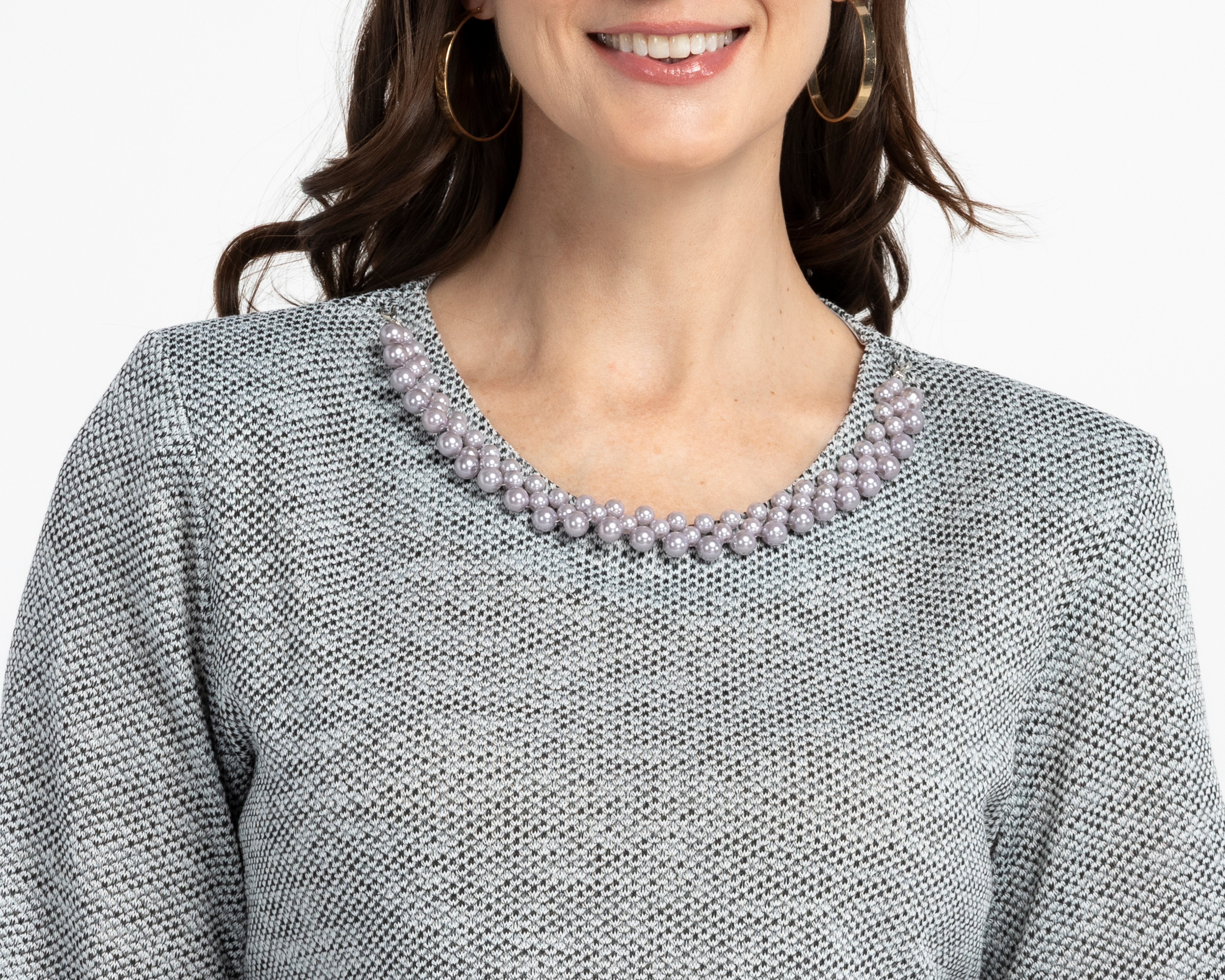 Foto 4 | Foto 4 | Blusa con Collar Paloma para Mujer