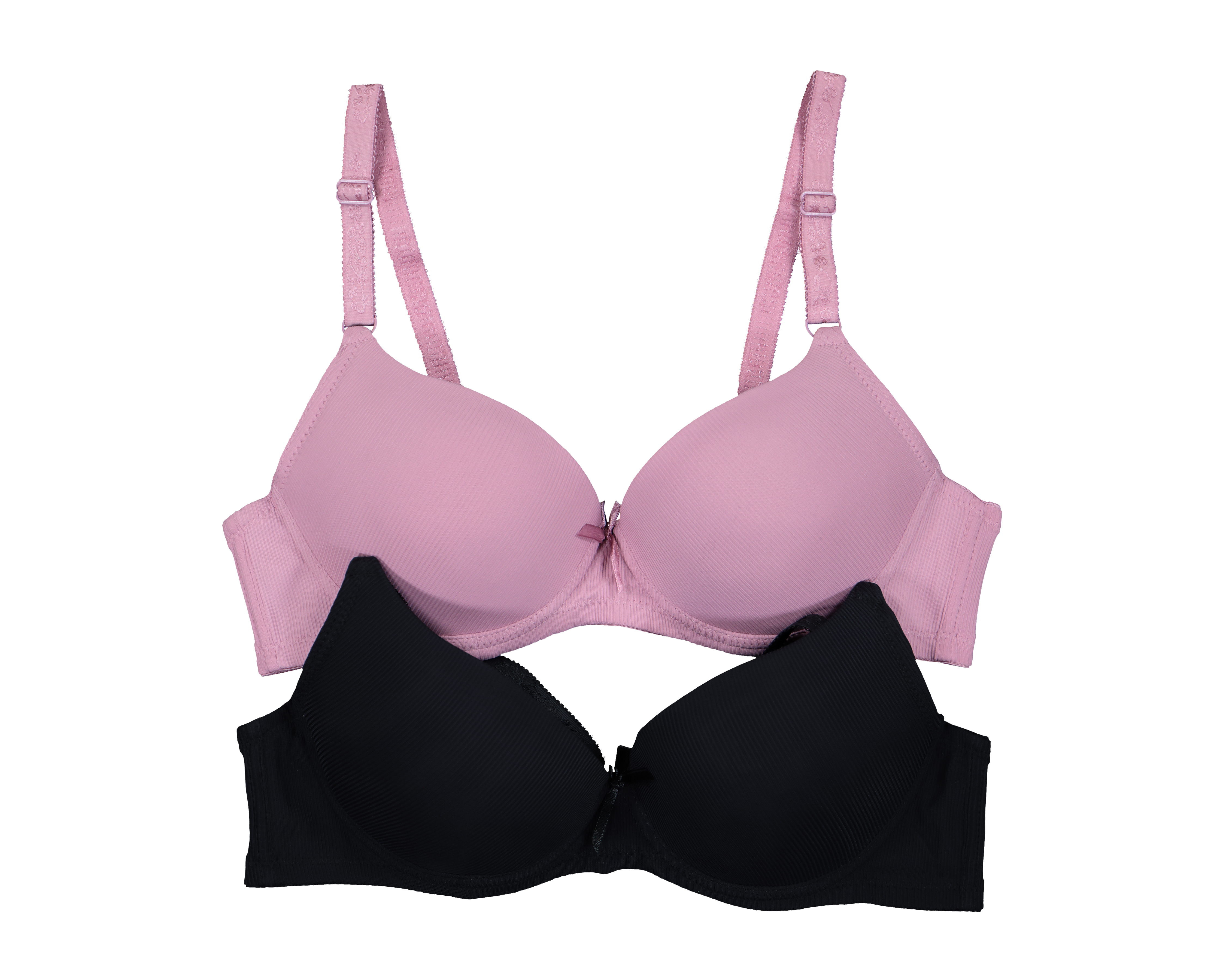 Brasier Beauty Secret Media Copa para Mujer 2 Pack