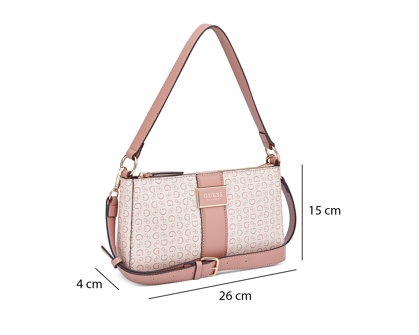 Foto 6 pulgar | Foto 5 | Bolsa de Hombro Guess Isabella