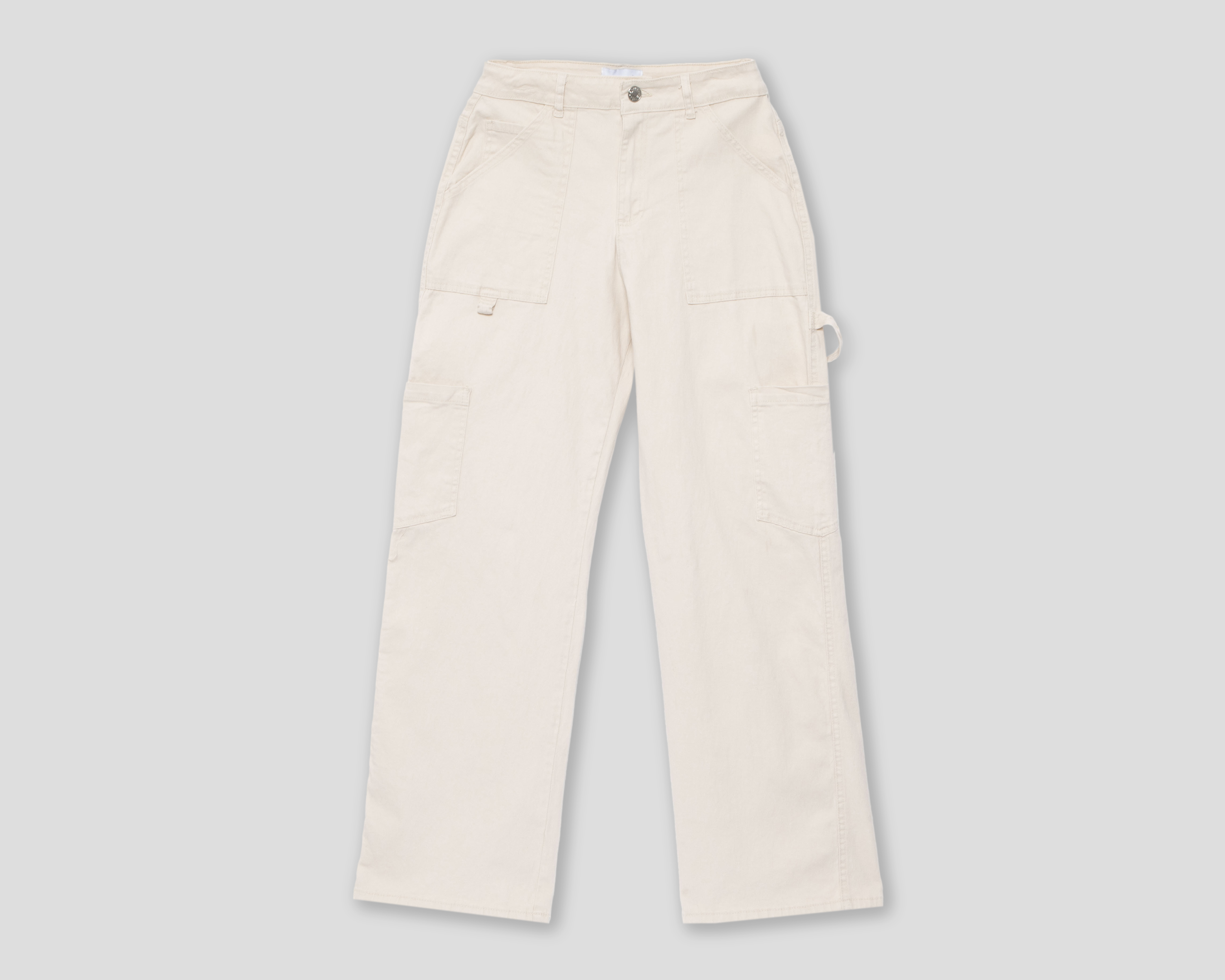 Foto 2 pulgar | Foto 1 | Pantalón Cargo Refill Beige para Mujer